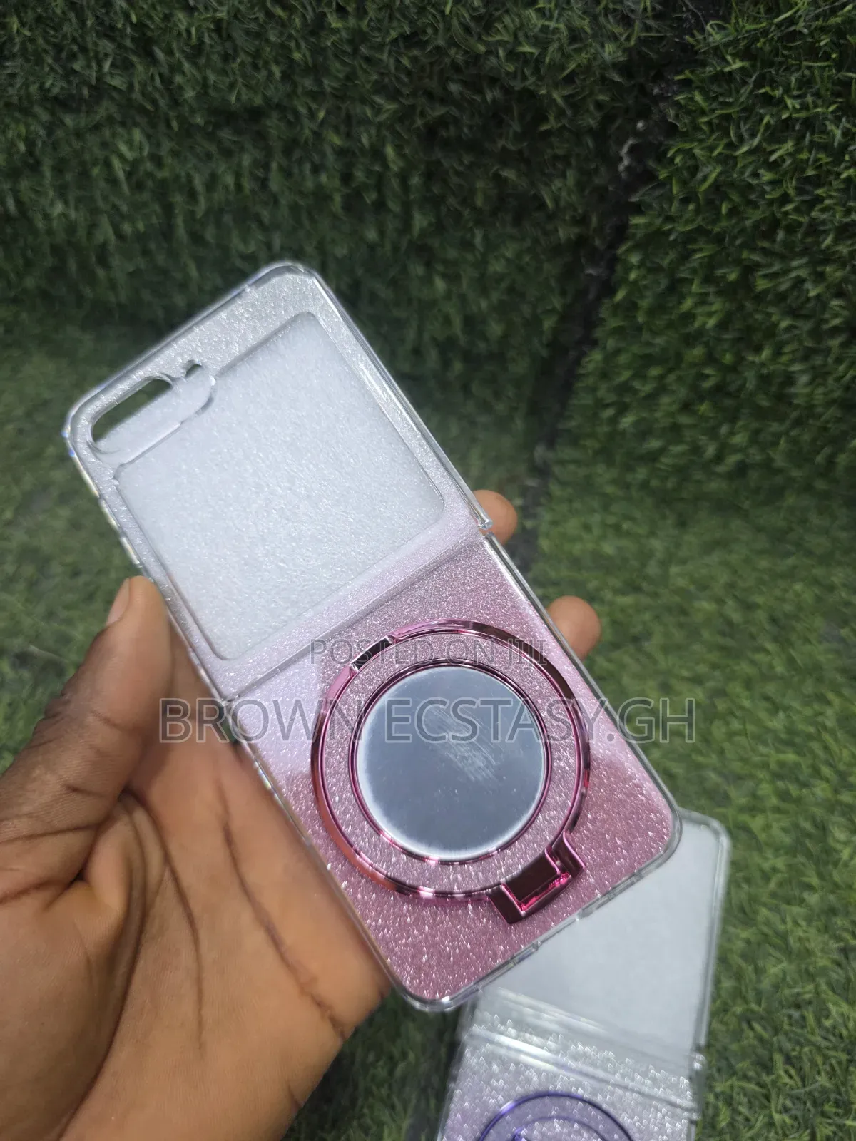 Z Flip 5/6/7 Ladies Shinny Case
