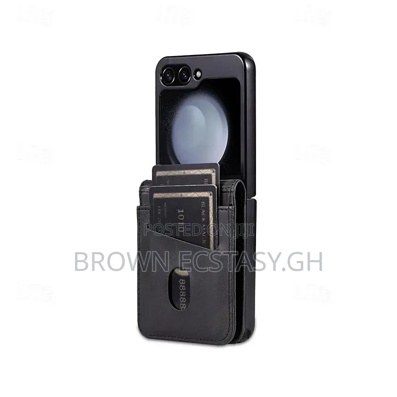Samsung Galaxy Z Flip 5/6/7 Leather Wallet Case