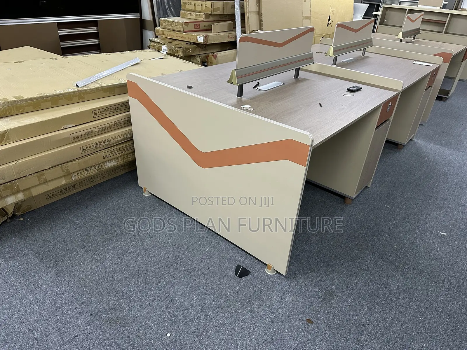 4 Seater Workstation (9k25)