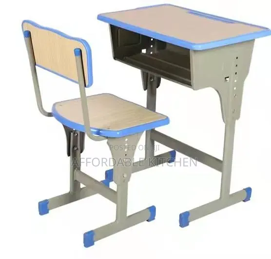 Metalic Study Table and Chair