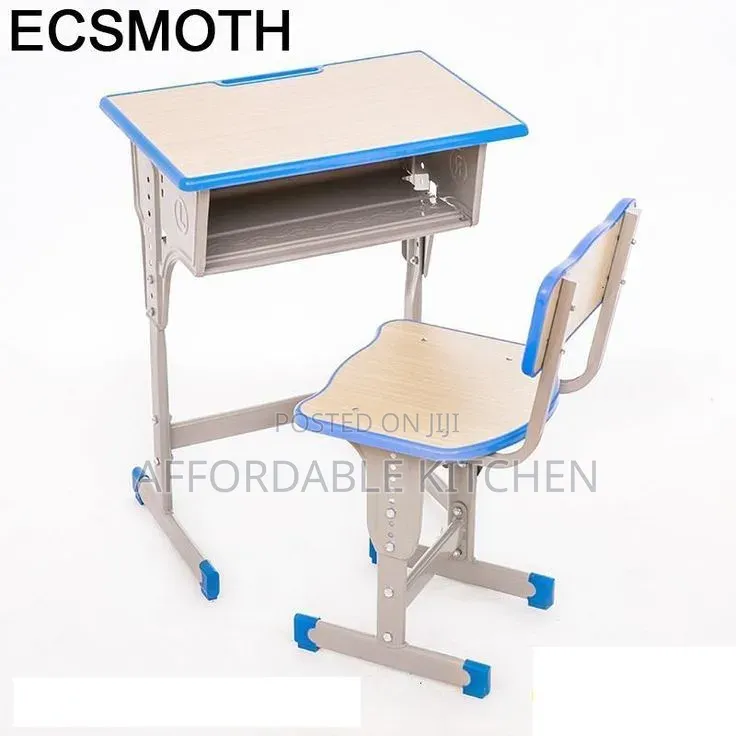 Metalic Study Table and Chair