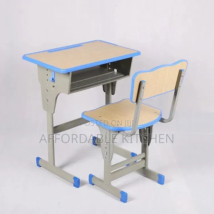 Metalic Study Table and Chair