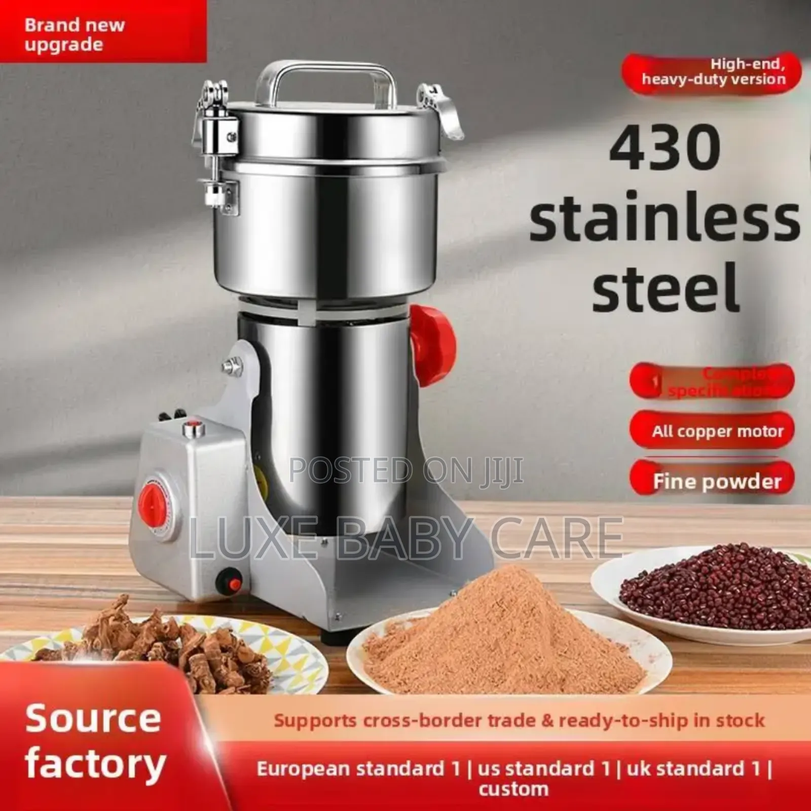 Electric Grain Mill Grinder.
