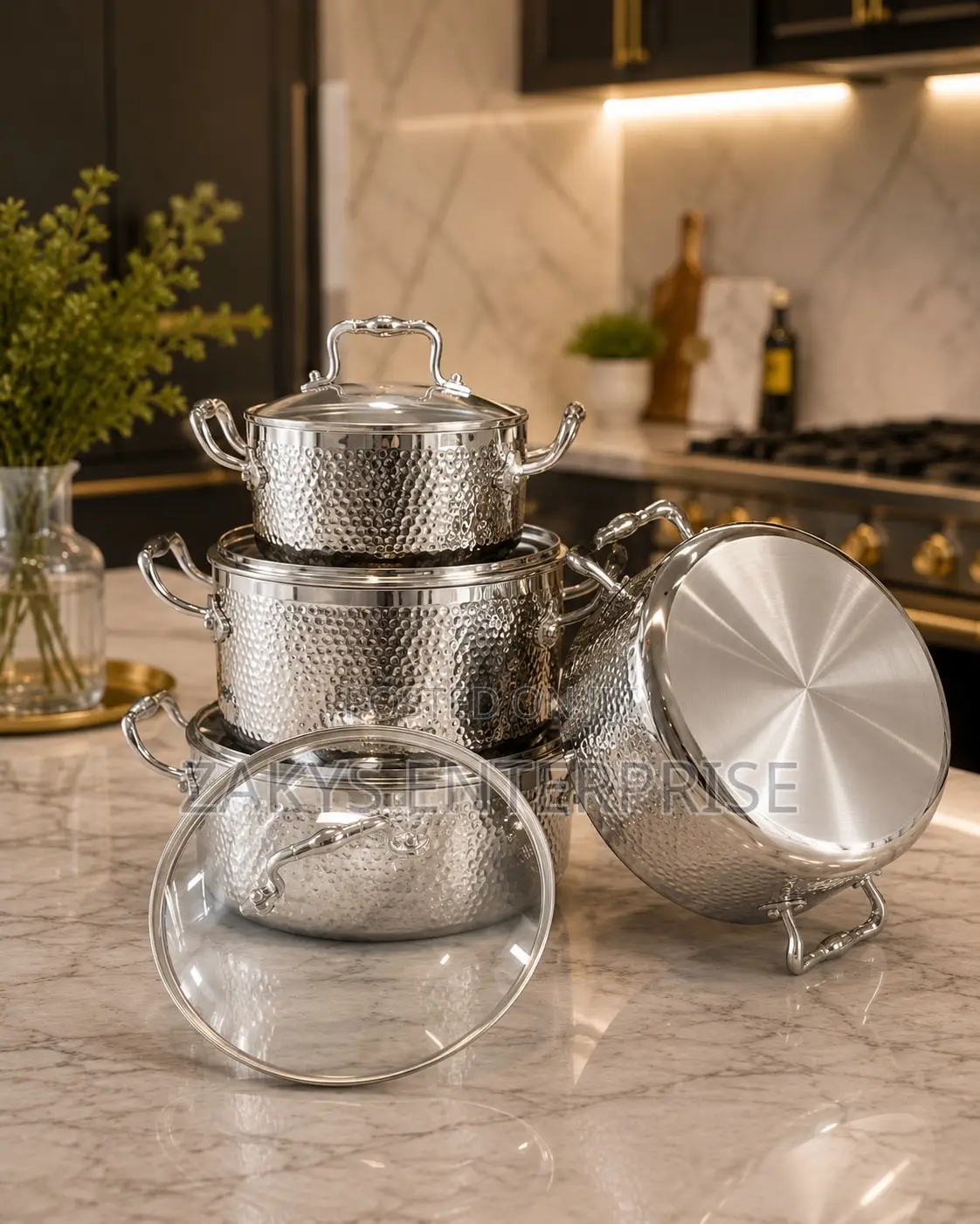 Triply Stainless Steel Cookware 8pcs
