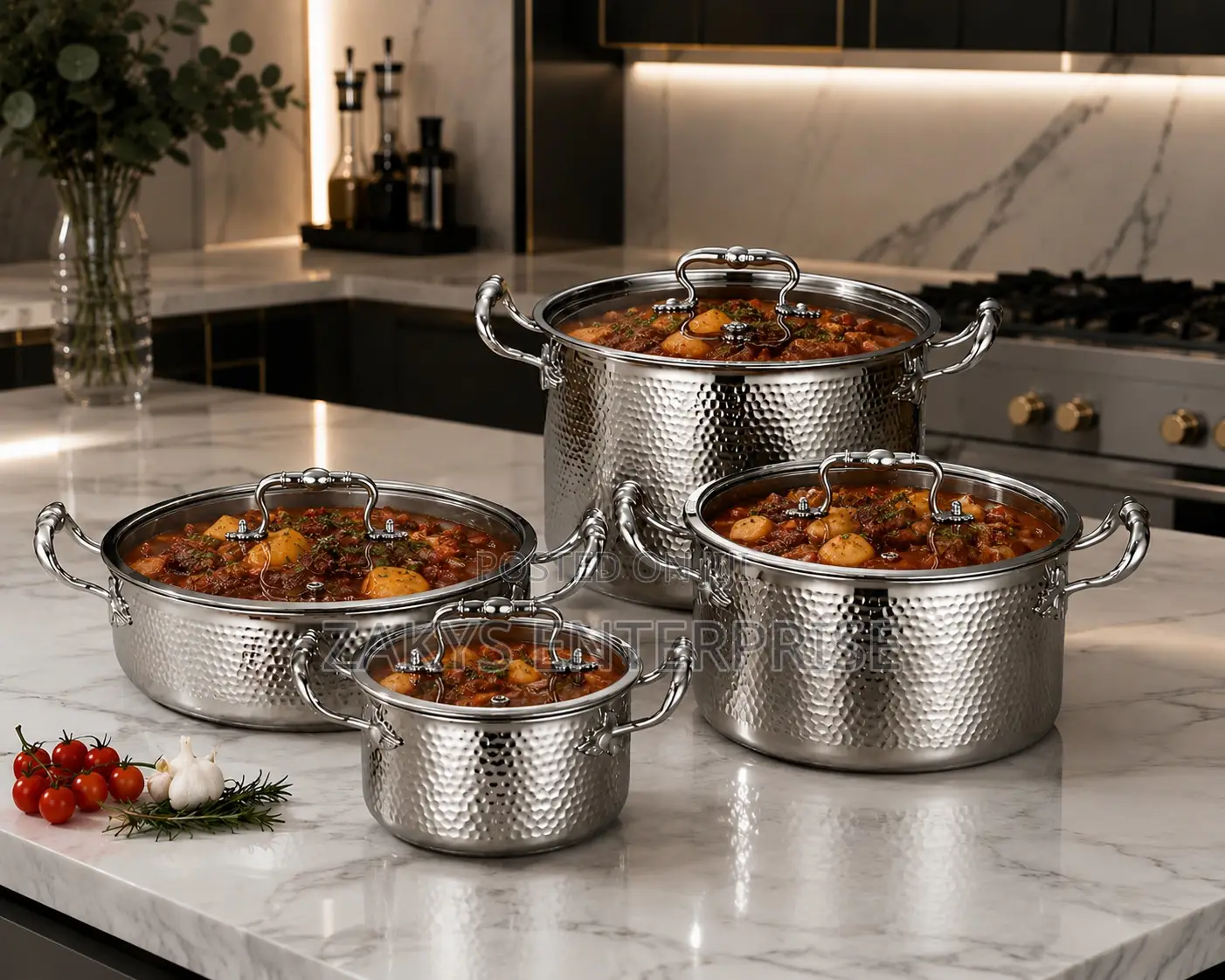 Triply Stainless Steel Cookware 8pcs