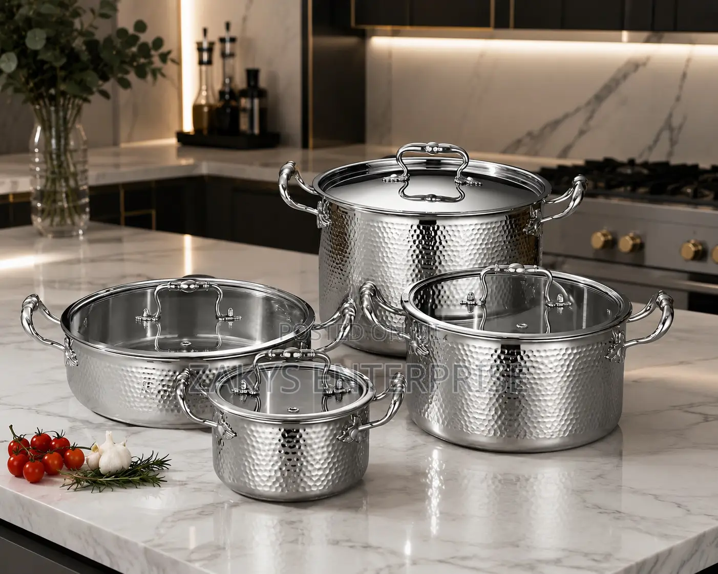 Triply Stainless Steel Cookware 8pcs