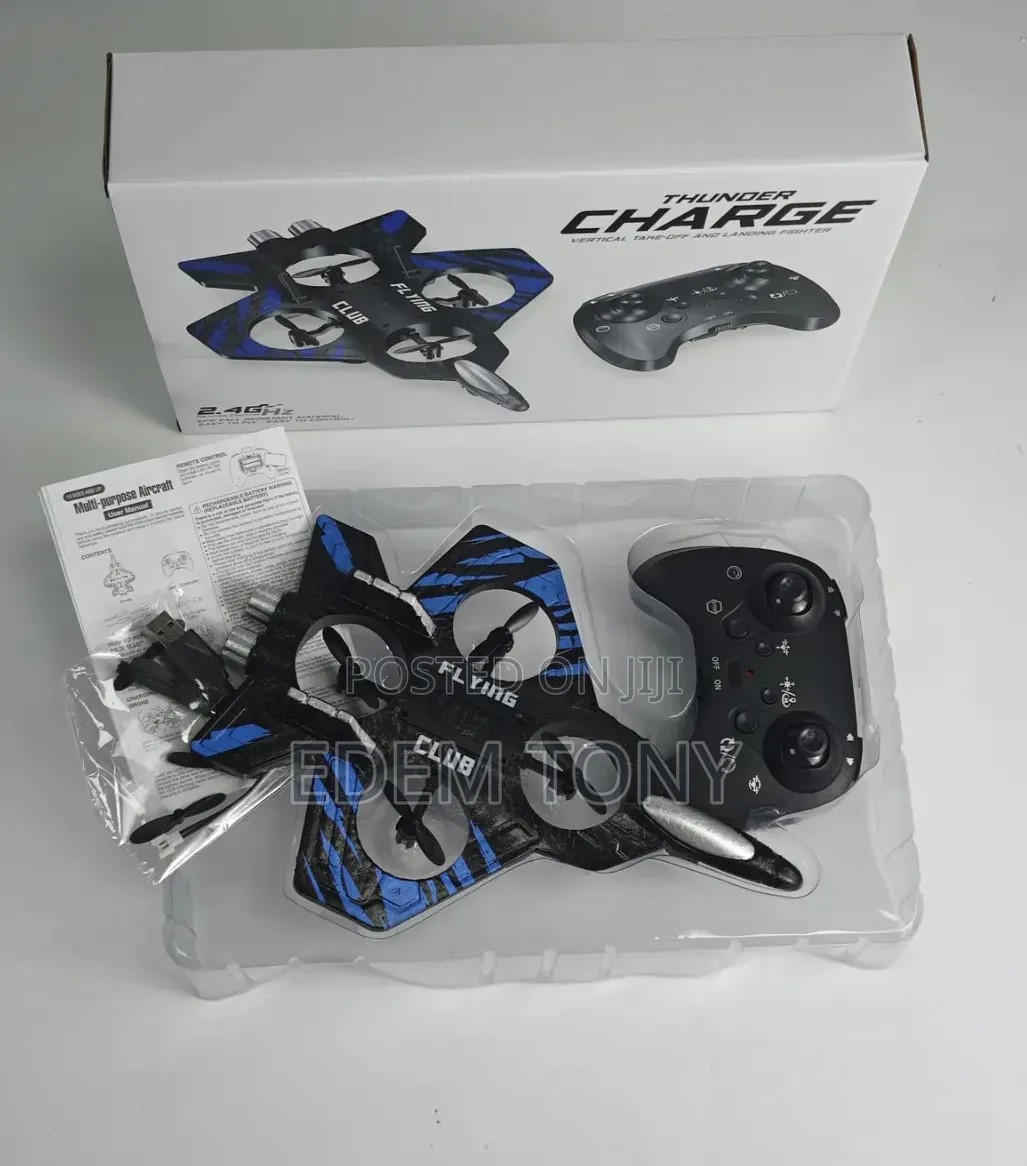 Thunder Charge Rc Vertical Take-Off and Landing Fighter Drone