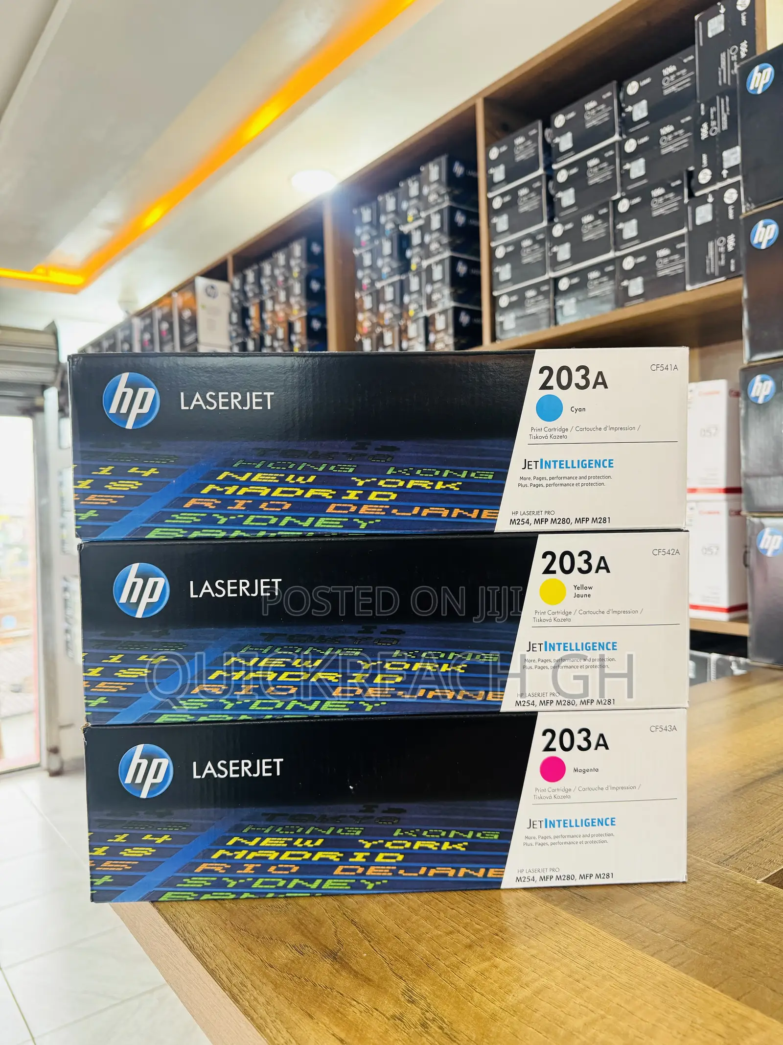 Hp 203a Genuine Toner Color