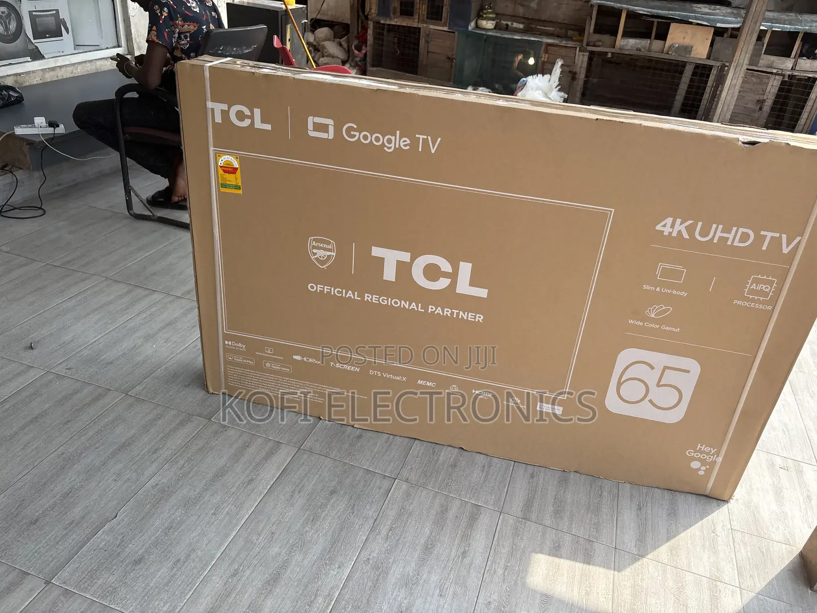 (Strong Option for Entertainment)Tcl 65p6l Uhd Google Smart Tv