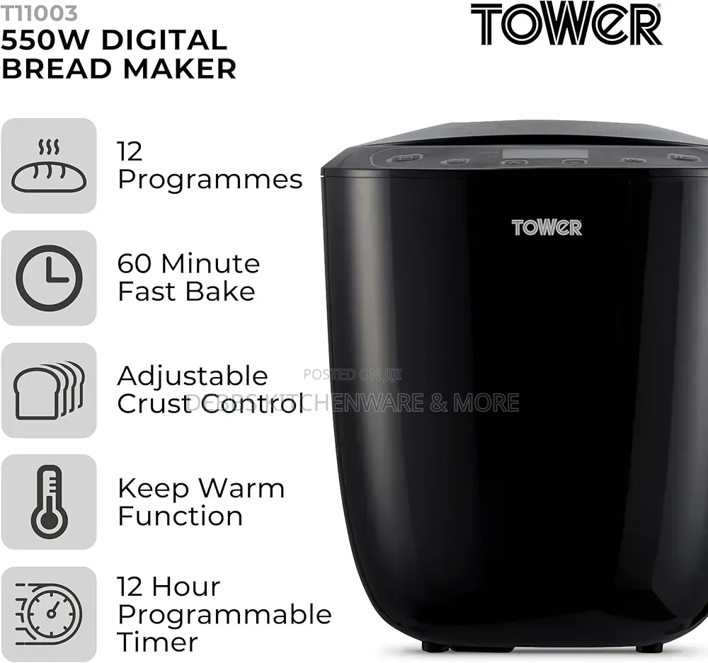 2lb Tower Digital Bread Maker Uk
