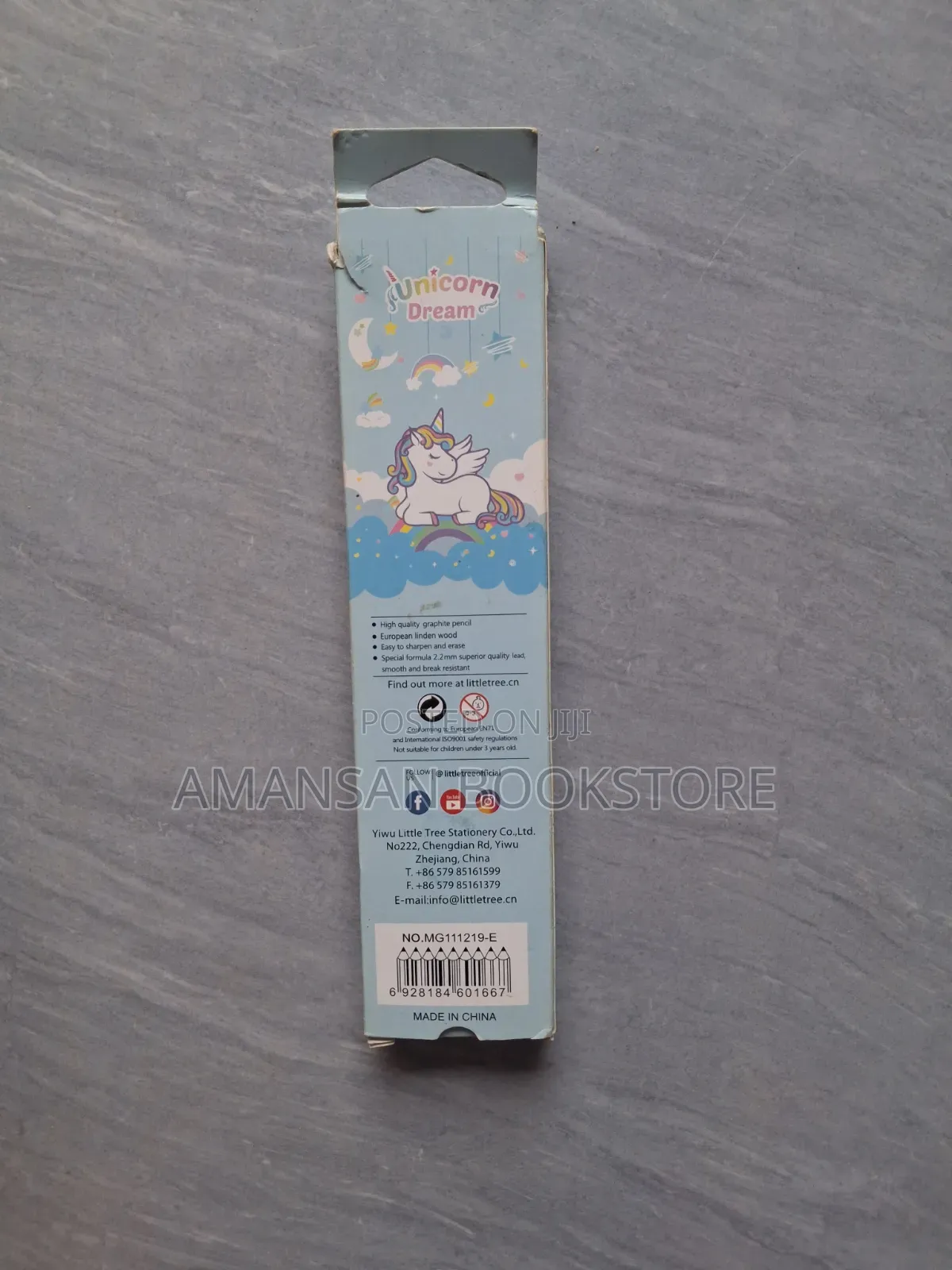 Little Tree Unicorn Dream Hb Pencil