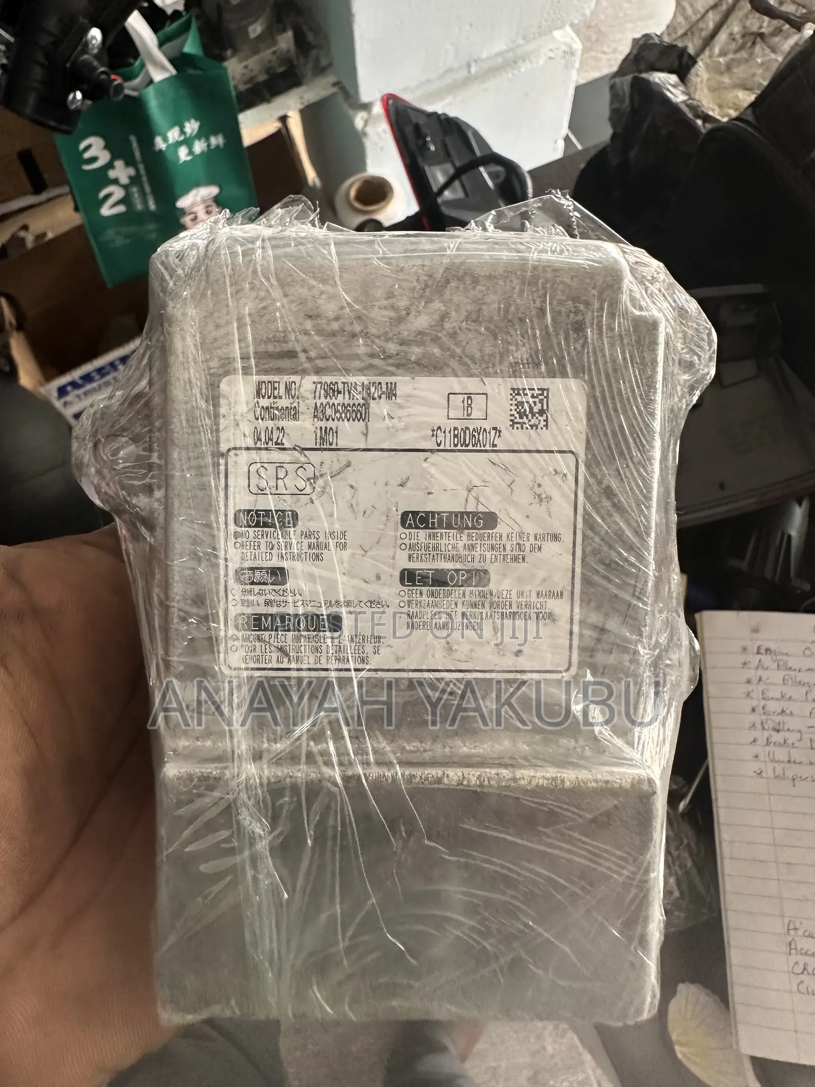 2018-22 Honda Accord Airbag Unit SRS