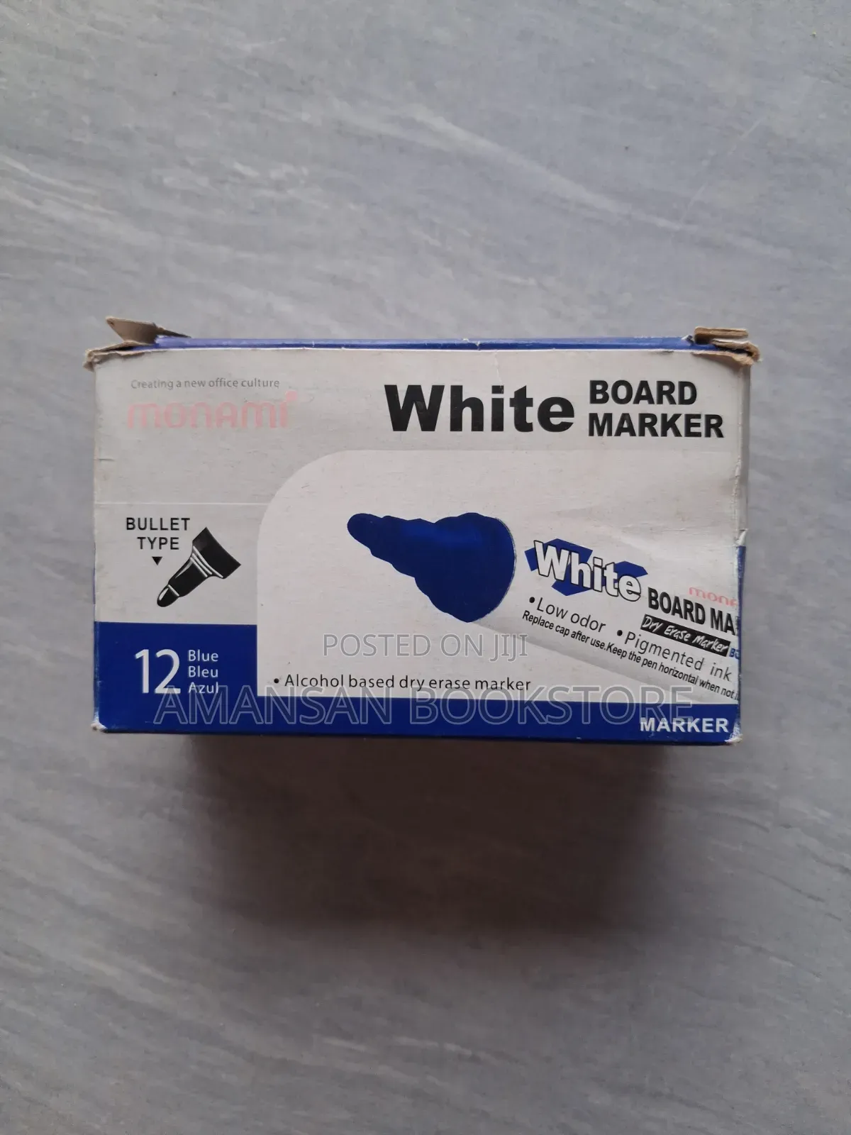 Monami Whiteboard Marker (Blue)