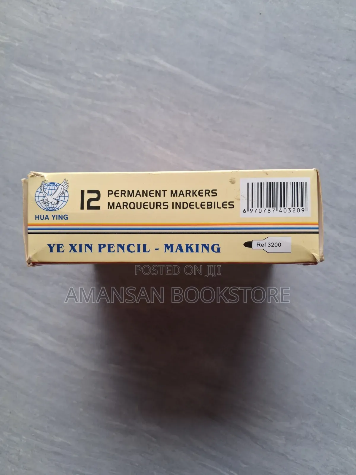 Hua Ying Permanent Marker (Green, Blue and Black)