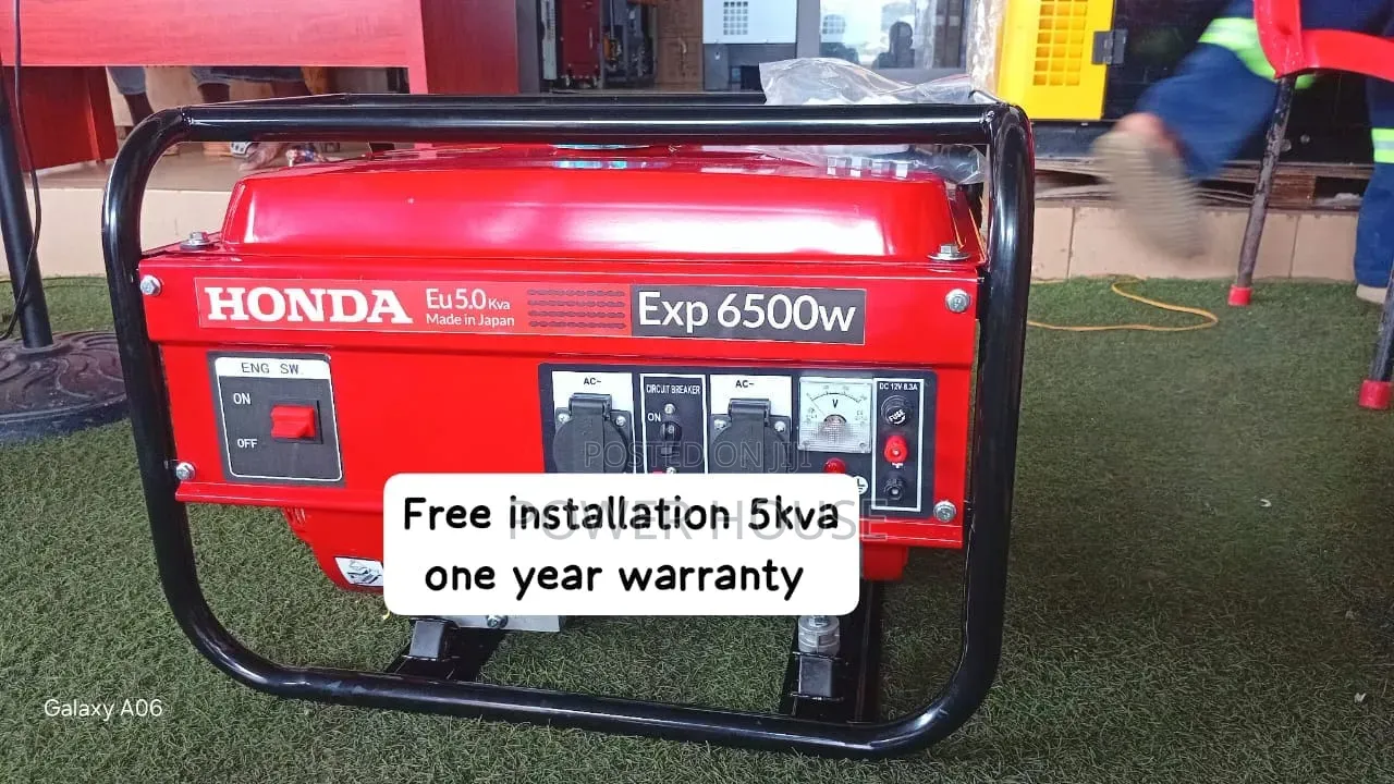 Heavy-Duty Honda 5kva Petrol Generator – Buy With Confidence. 5kva