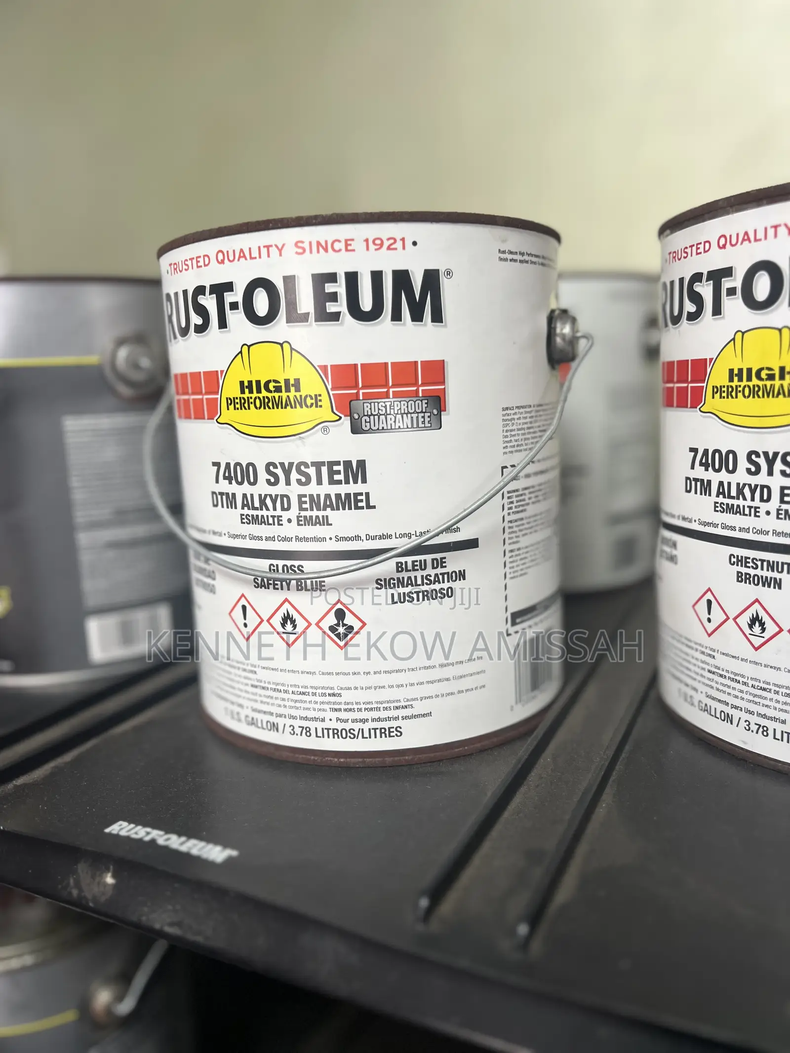Anti Rust Paint Safety Blue