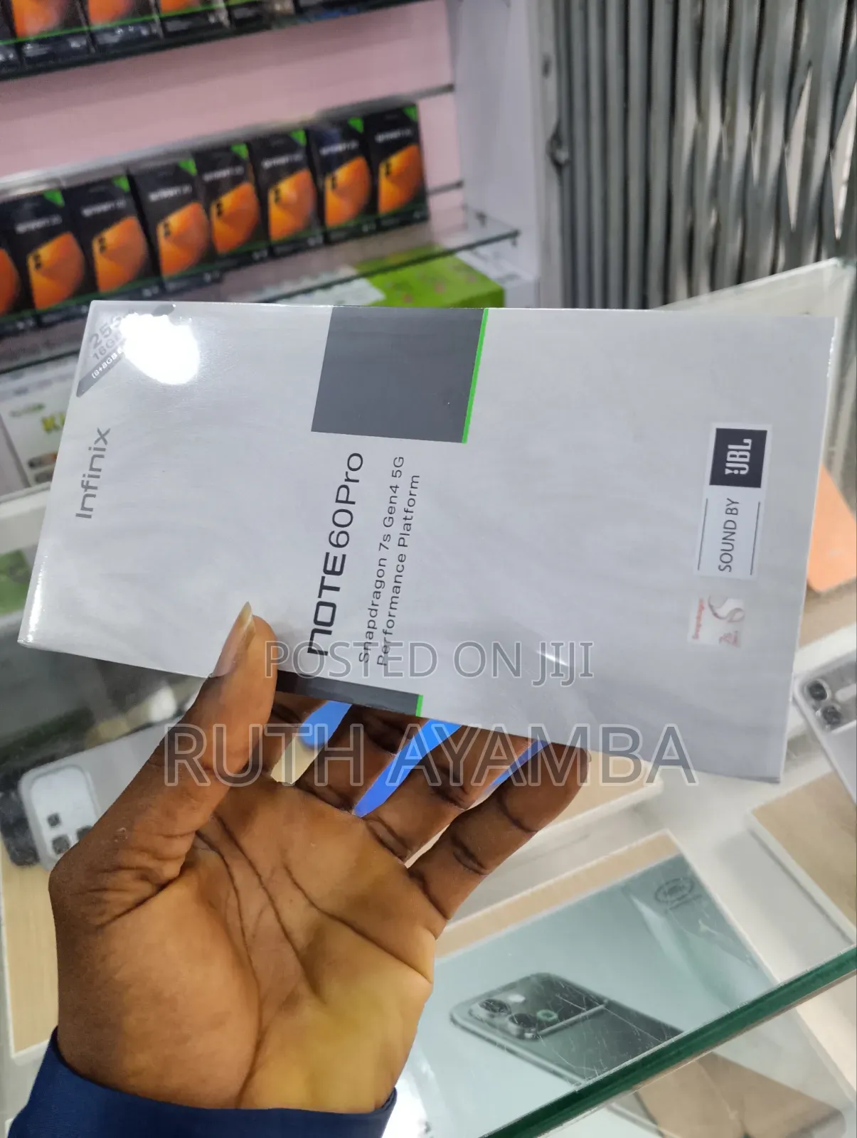 New Infinix Note 60 Pro 256 GB Black