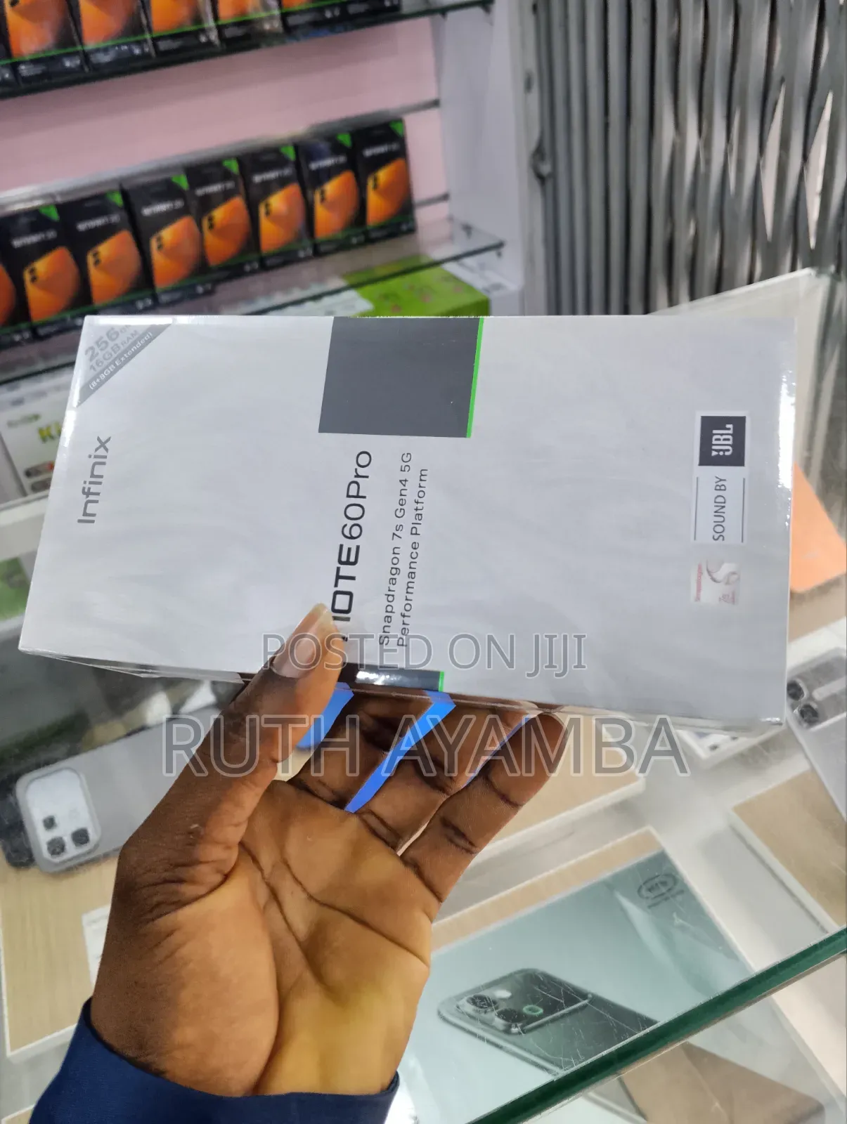 New Infinix Note 60 Pro 256 GB Black