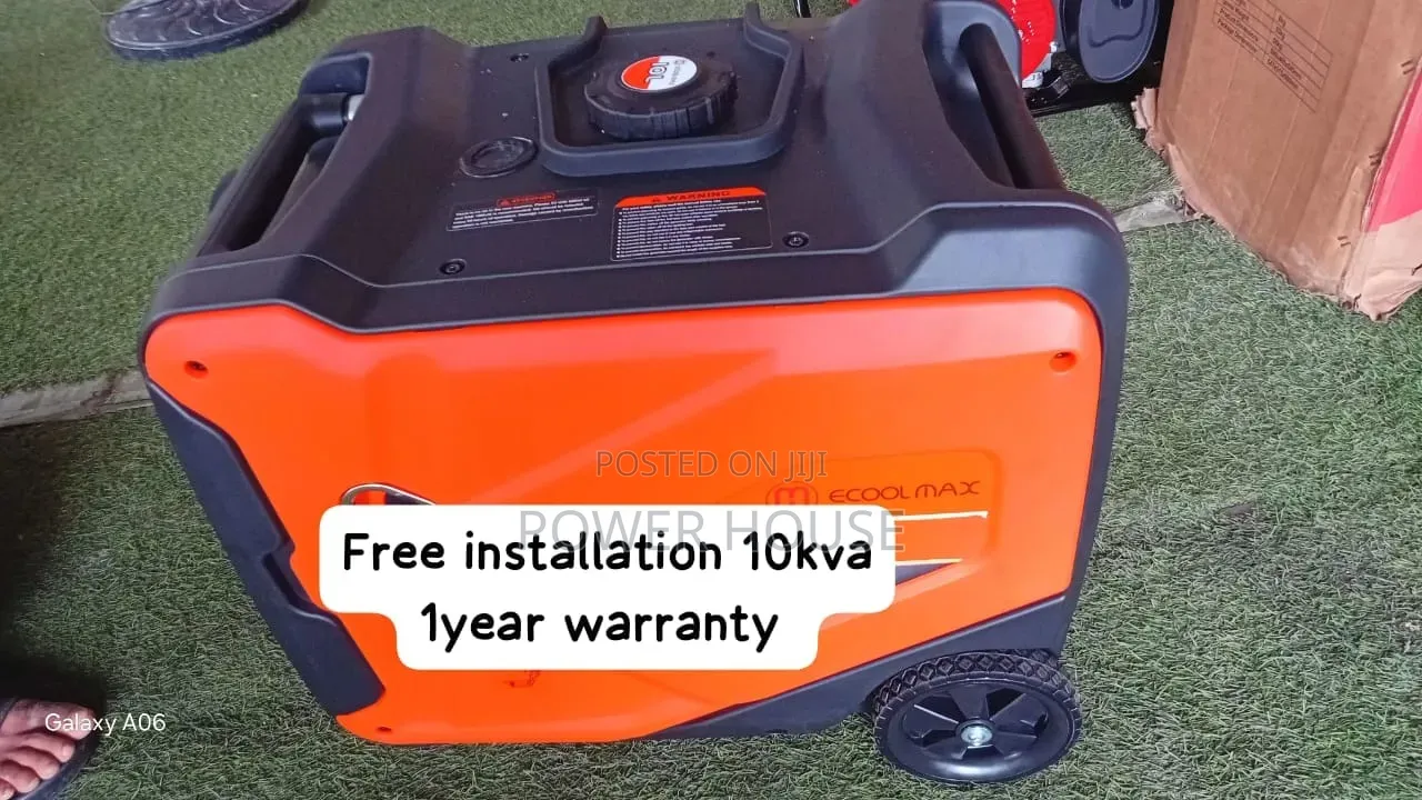 Heavy-Duty Ecoolmax 10kva Petrol Generator – Reliable Fuel 10kva