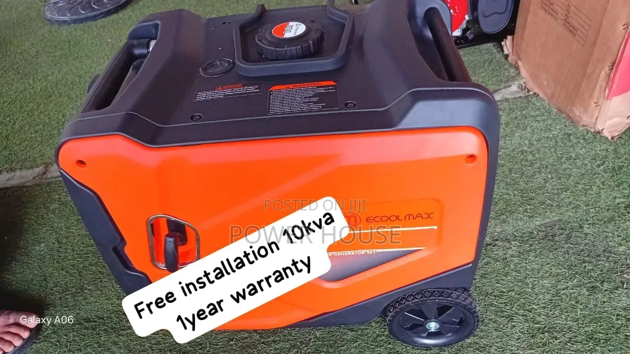 Heavy-Duty Ecoolmax 10kva Petrol Generator – Reliable Fuel 10kva