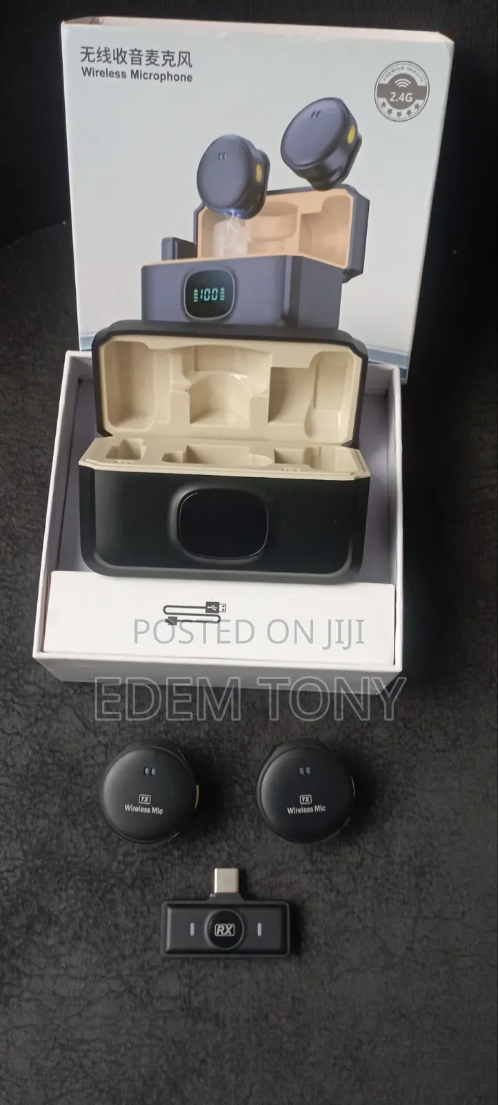 Wireless Lavalier Microphone System :iPhone /Android/DSLR Camera