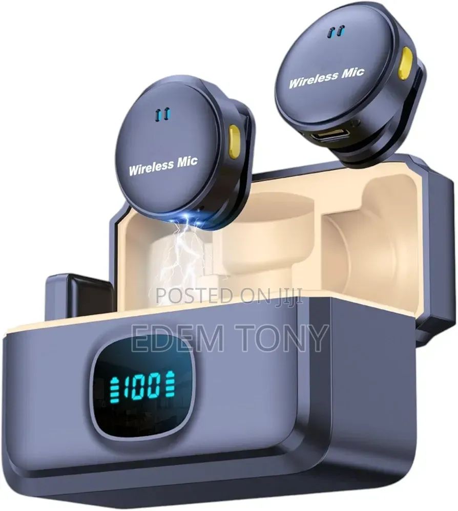 Wireless Lavalier Microphone System :iPhone /Android/DSLR Camera