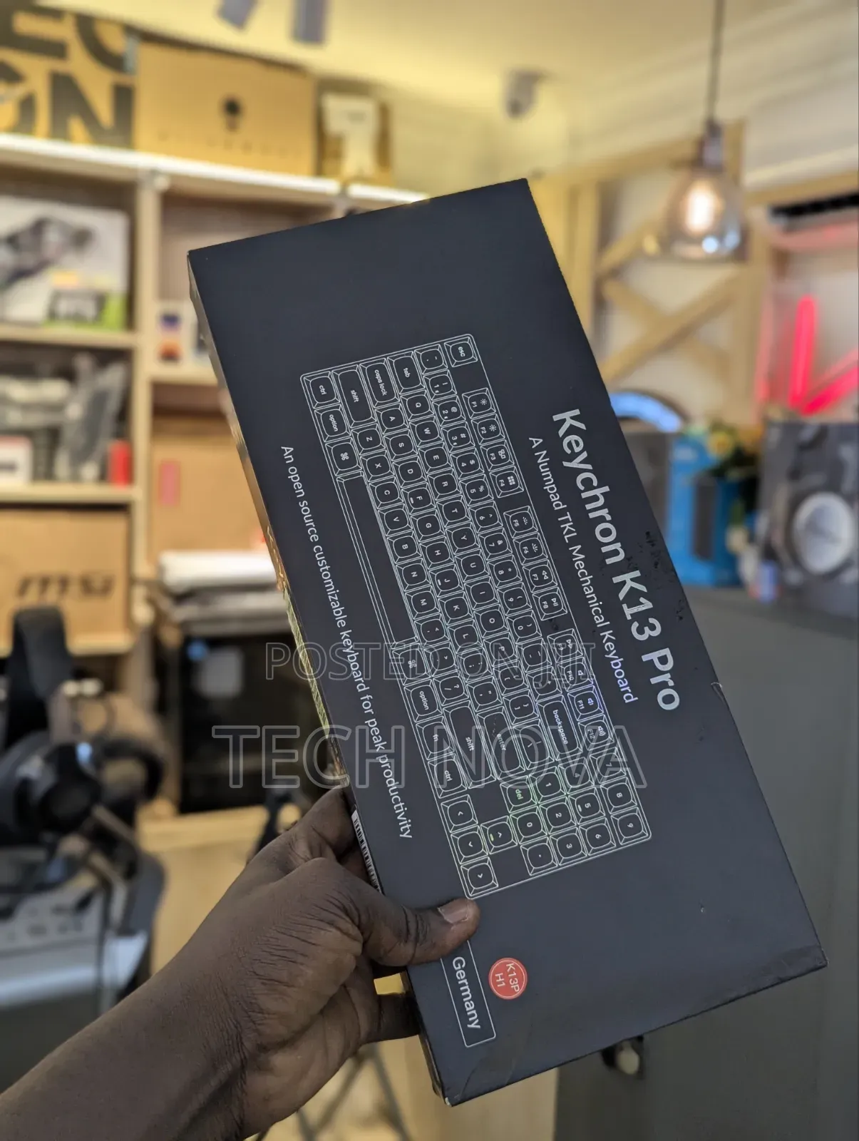 Keychron Pro Wireless Mechanical RGB Keyboard for Mac Windows