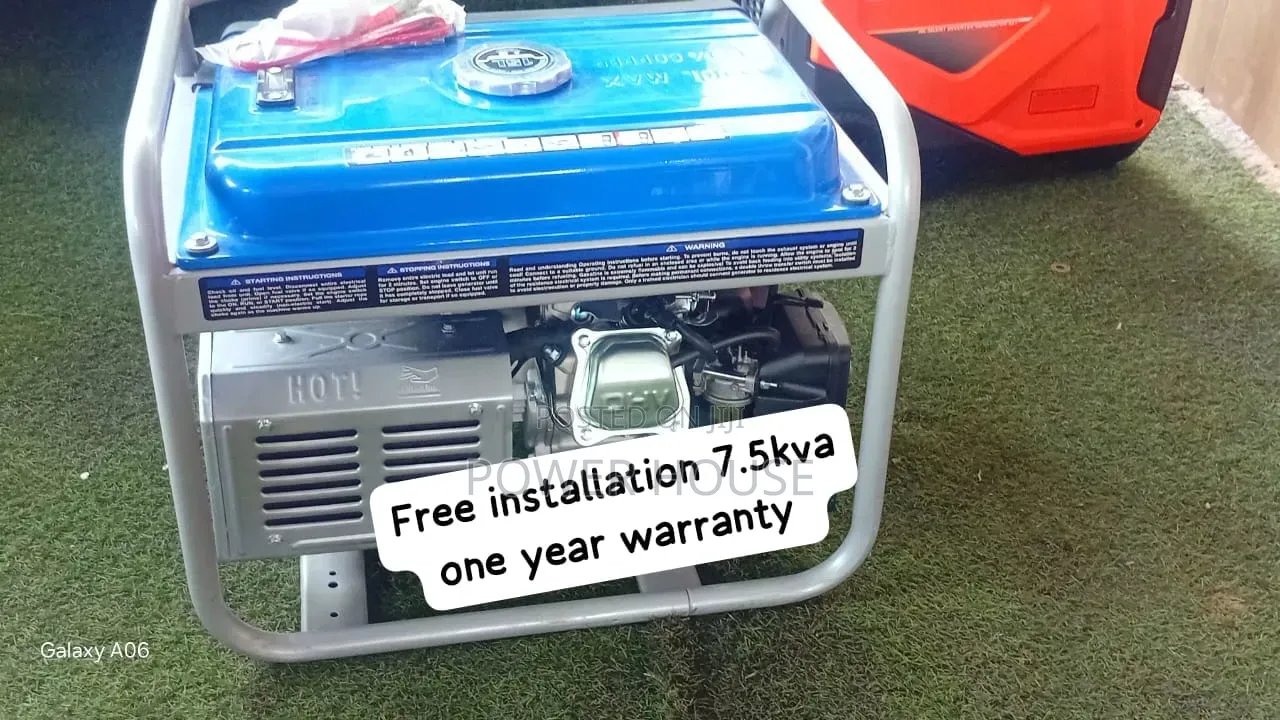 Power Your Comfort – Ecoolmax 7.5kva Petrol Generator