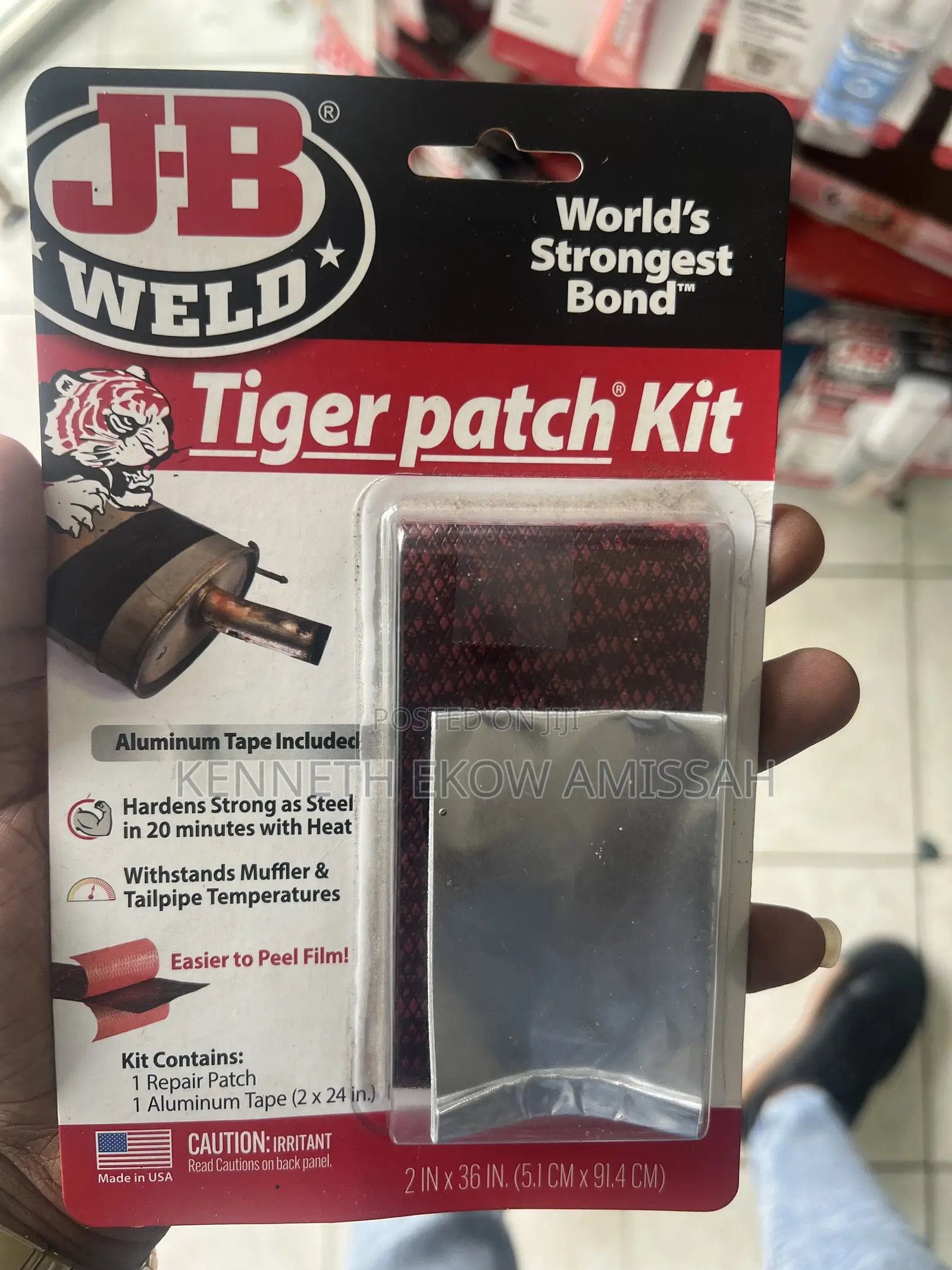 Jb Weld Aluminum Tape