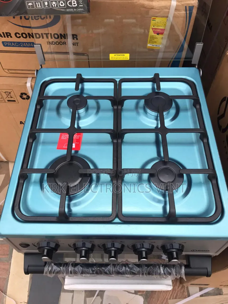 Sigma 50*50 4burner Gas Cooker Oven + Grill