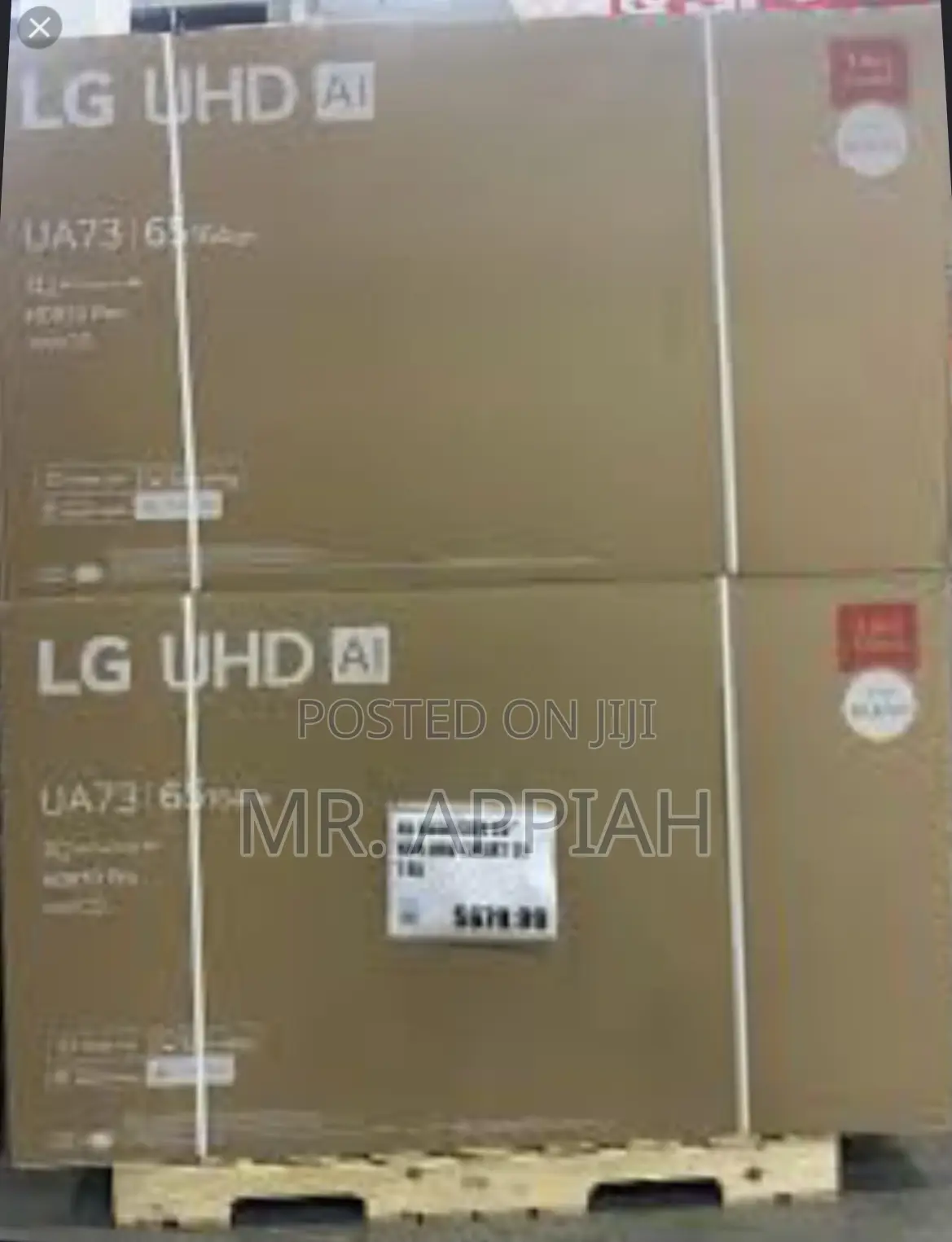 Sleek Lg 65ua7300 65” Uhd Smart Television(Black)2025 Model