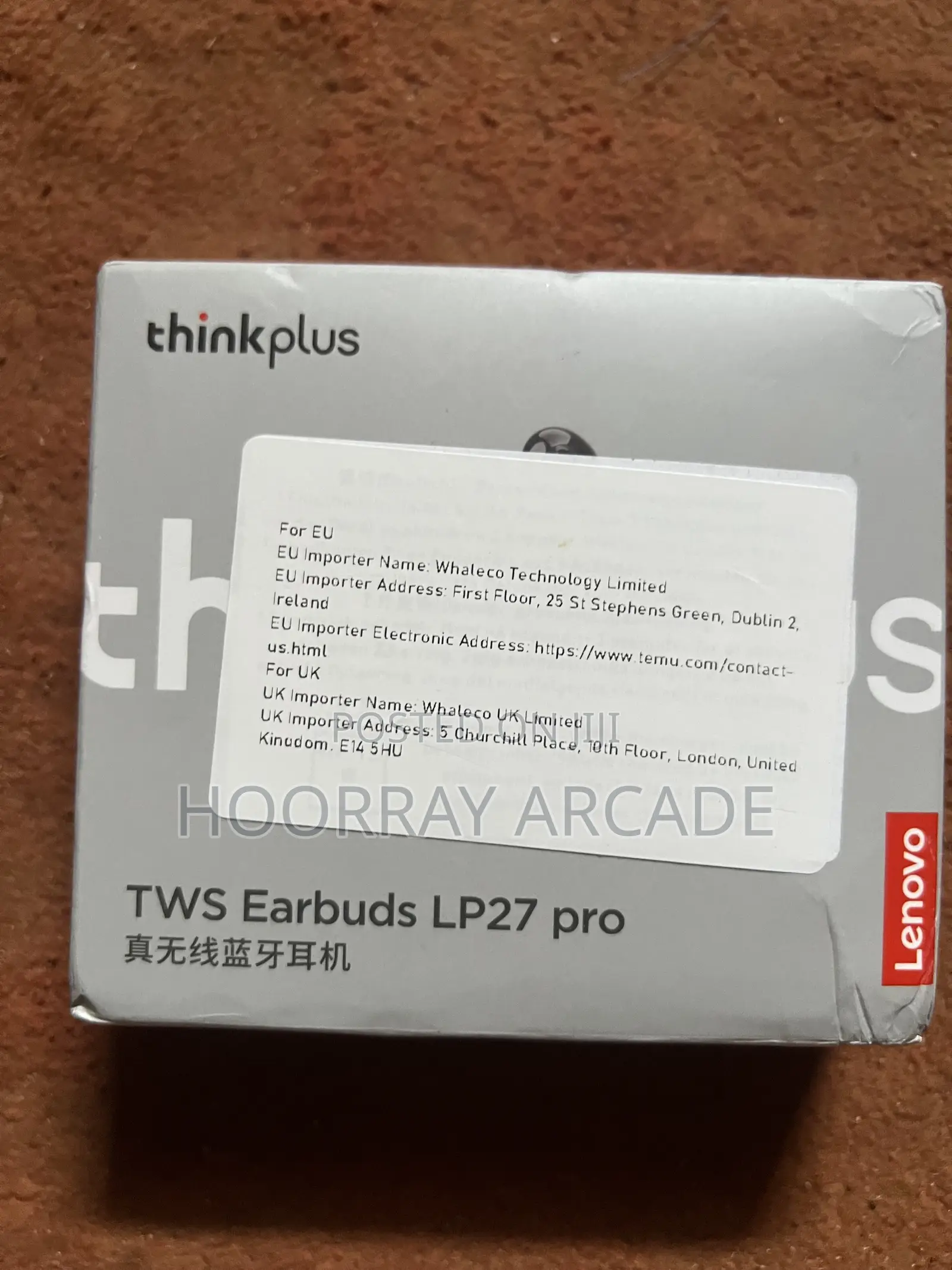 Lenovo Lp27pro Stereo Bass Bluetooth Earbuds