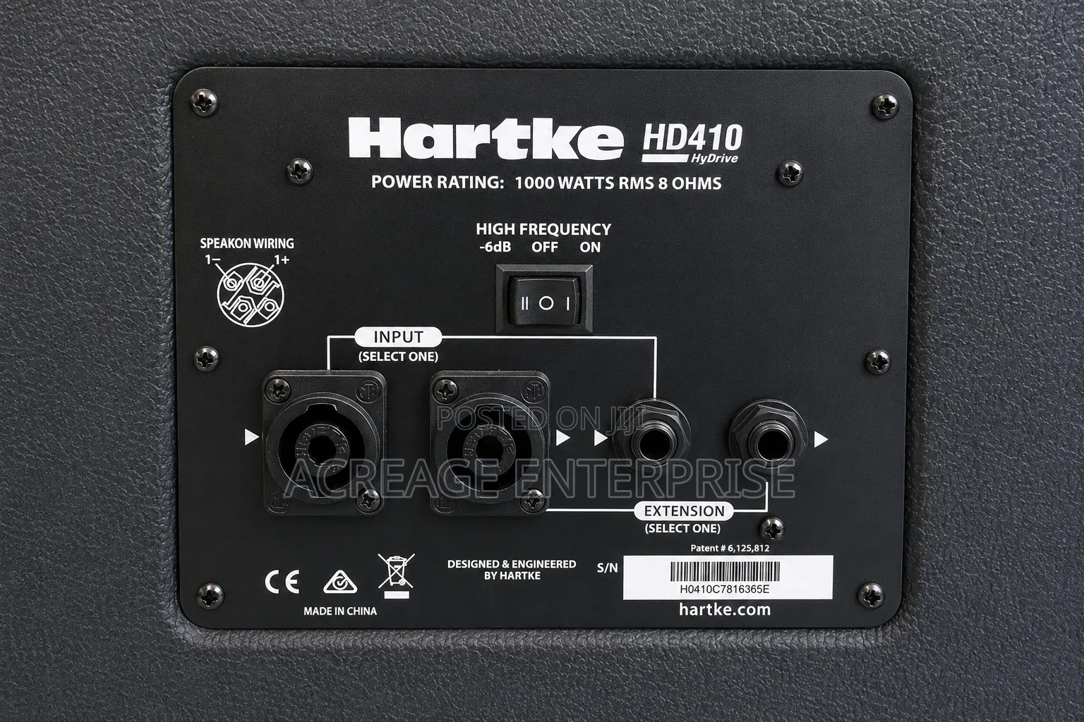 Hartke Hd410 Bass Combo