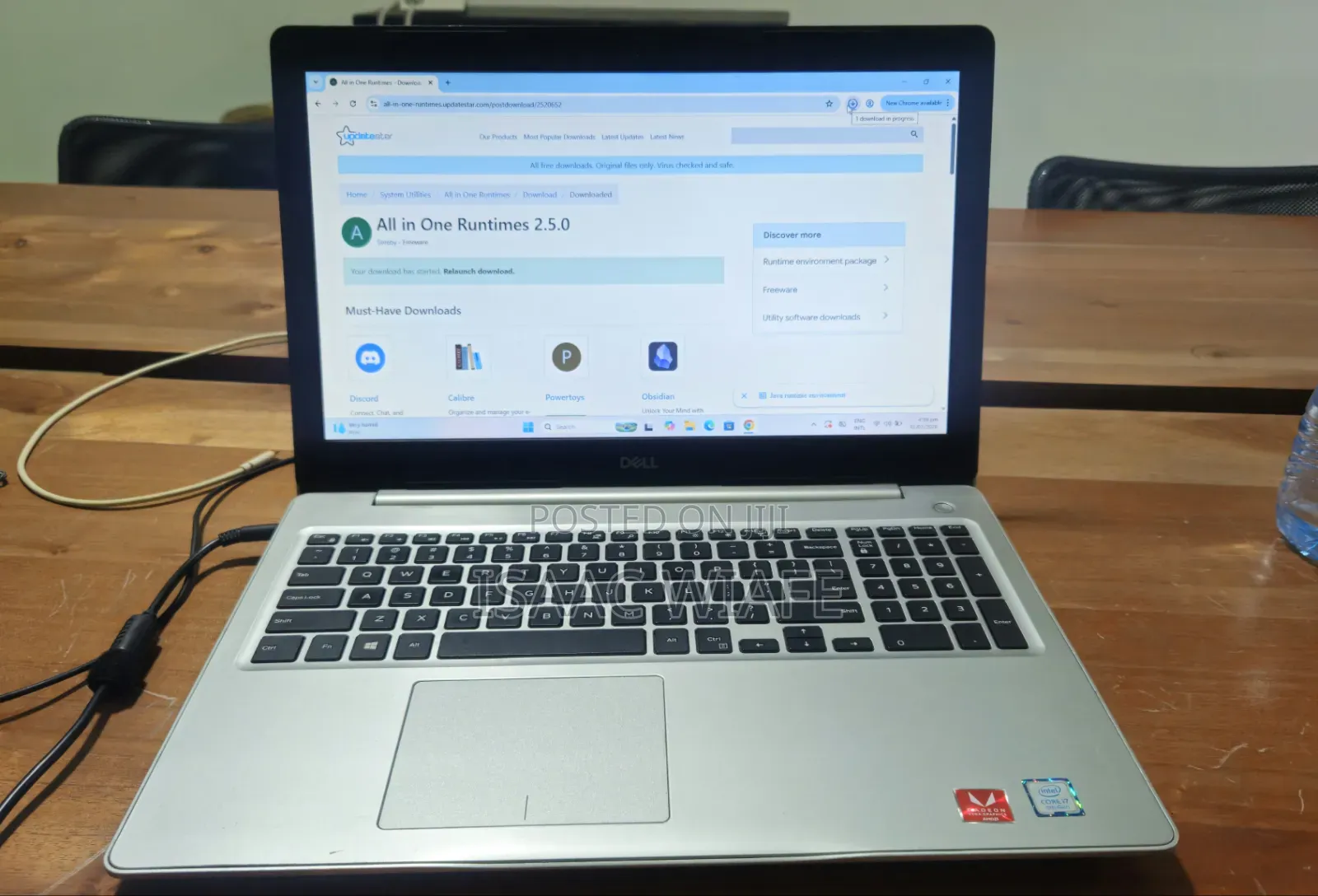 Laptop Dell Inspiron 15 5570 16GB Intel Core i7 SSD 512GB