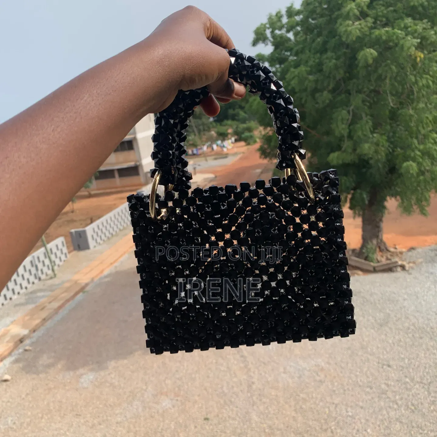 Elegant Handcrafted Beaded Bag