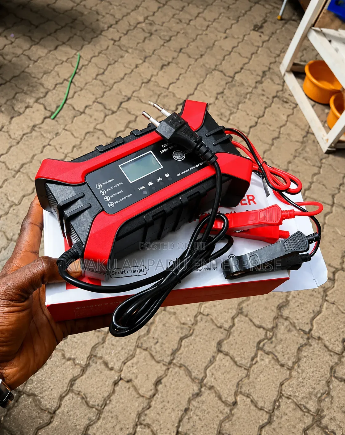 12v Smart Battery Charger – Fast Charging Pulse Repair