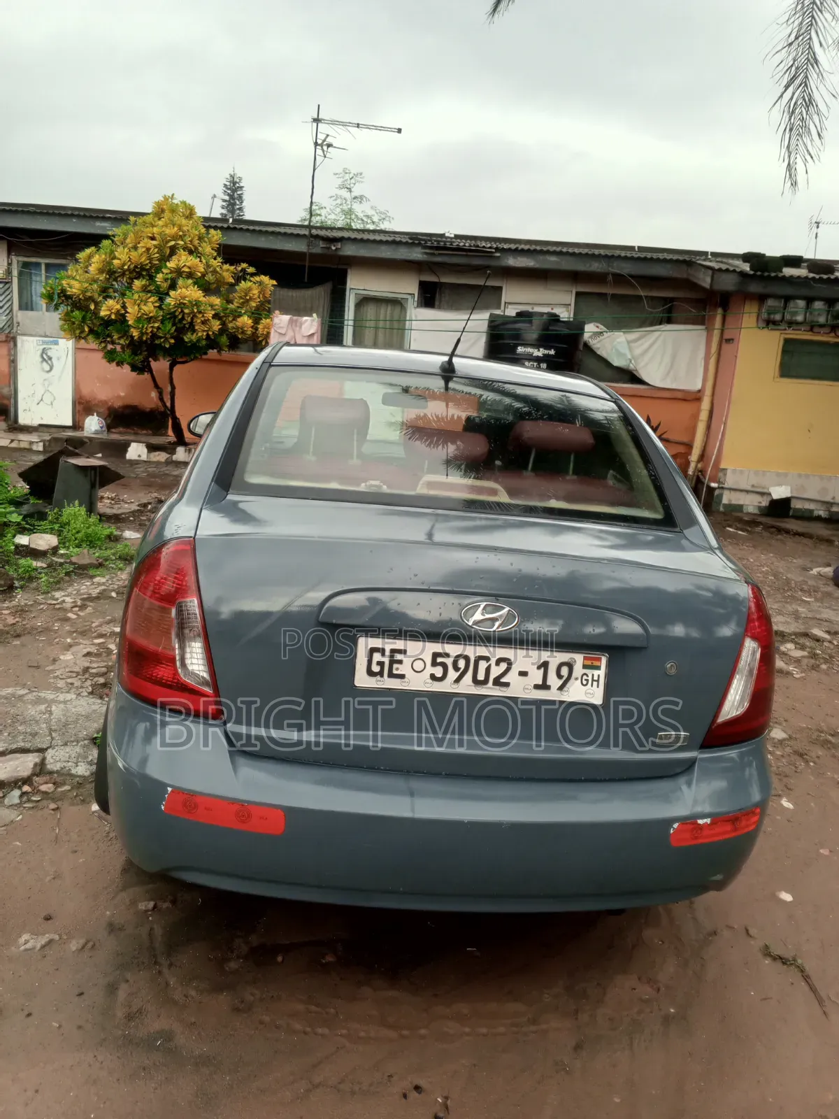 Hyundai Accent 2008 Gray