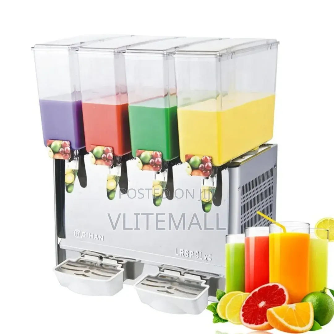 Commercial Triple Drink Juice Dispenser 9l*3 Tier