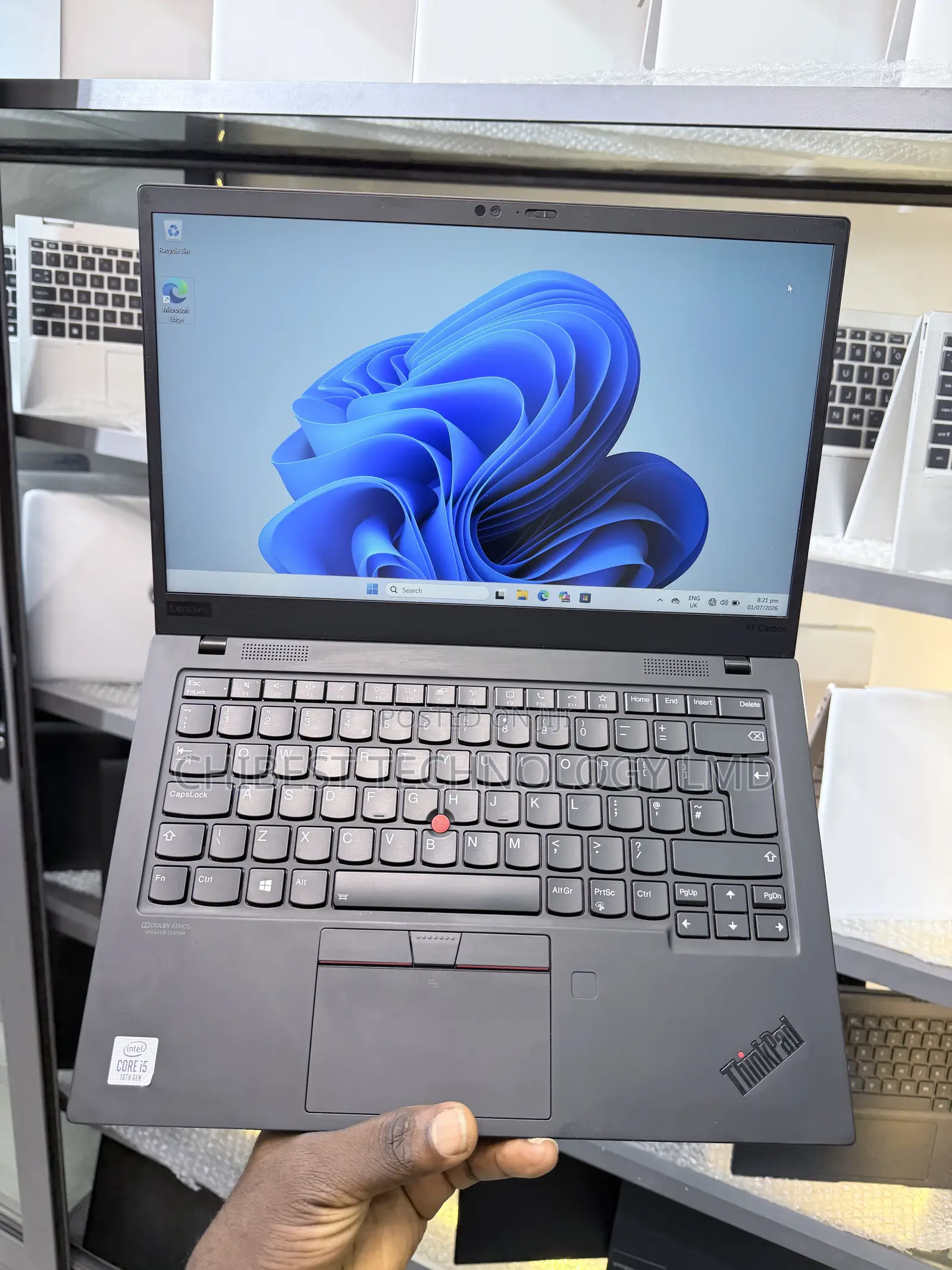Laptop Lenovo ThinkPad X1 Carbon 8GB Intel Core i5 SSD 256GB
