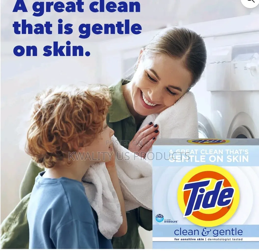 Tide Clean and Gentle Powder Laundry Detergent - 68 Loads - 2.2 Kilos