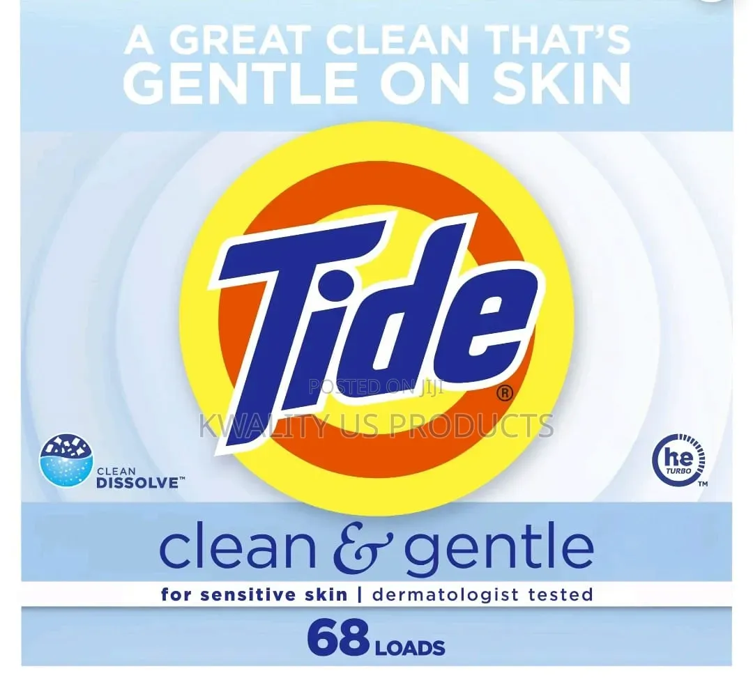 Tide Clean and Gentle Powder Laundry Detergent - 68 Loads - 2.2 Kilos