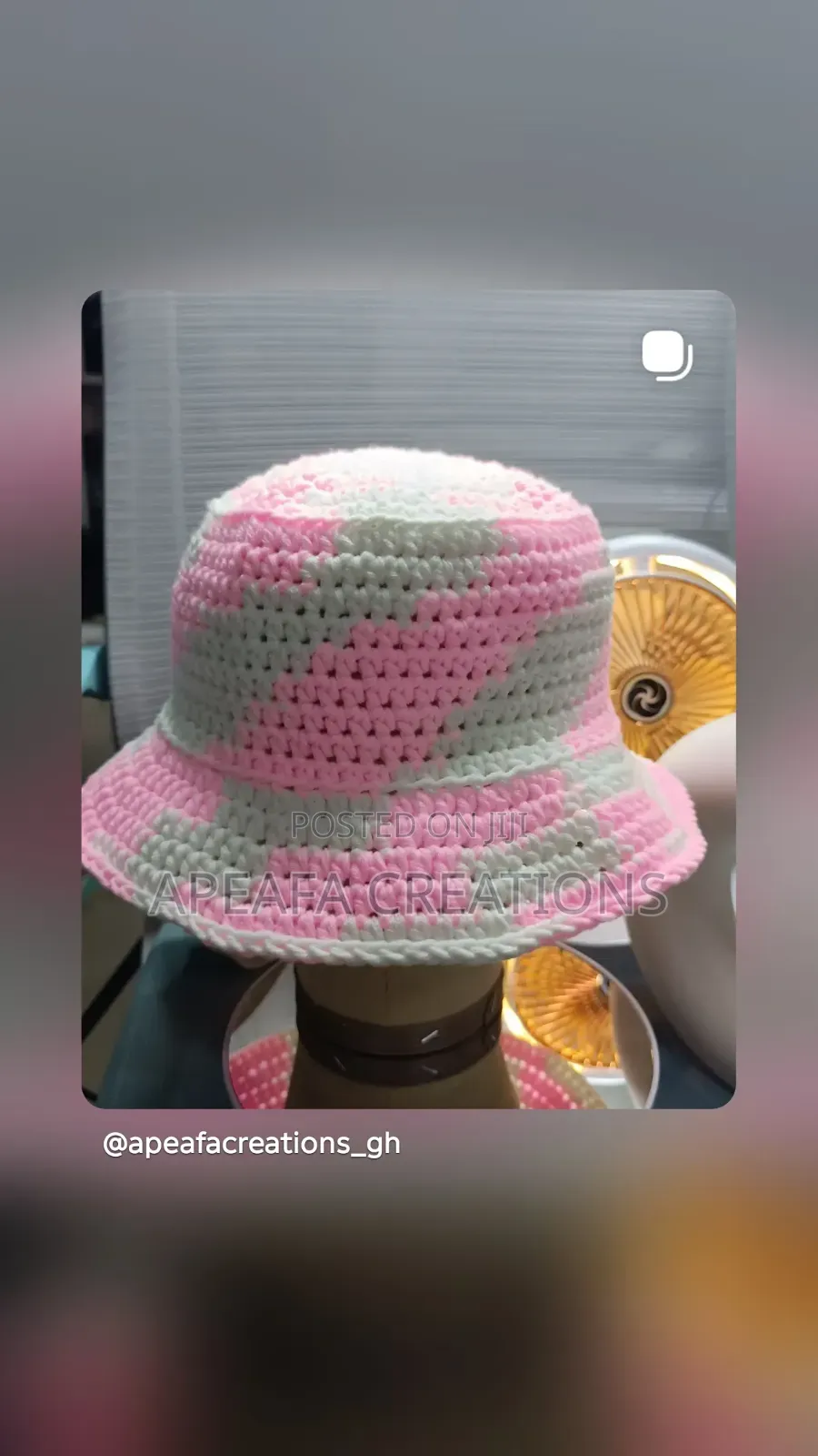 Handmade Crochet Bucket Hat