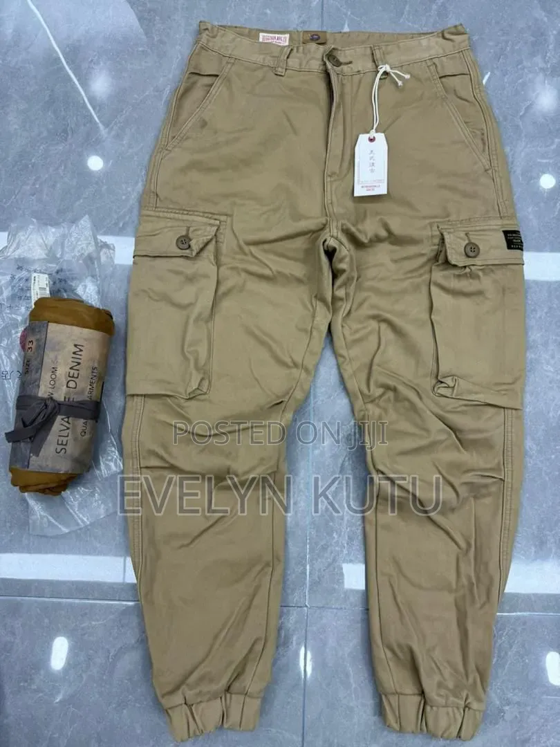 Men's Khaki Side Pocket