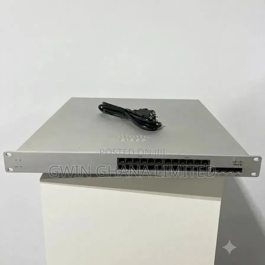 Cisco Meraki Ms320-24p- 24port Gigabit Poe+,4x10gb SFP Layer 3 Managed