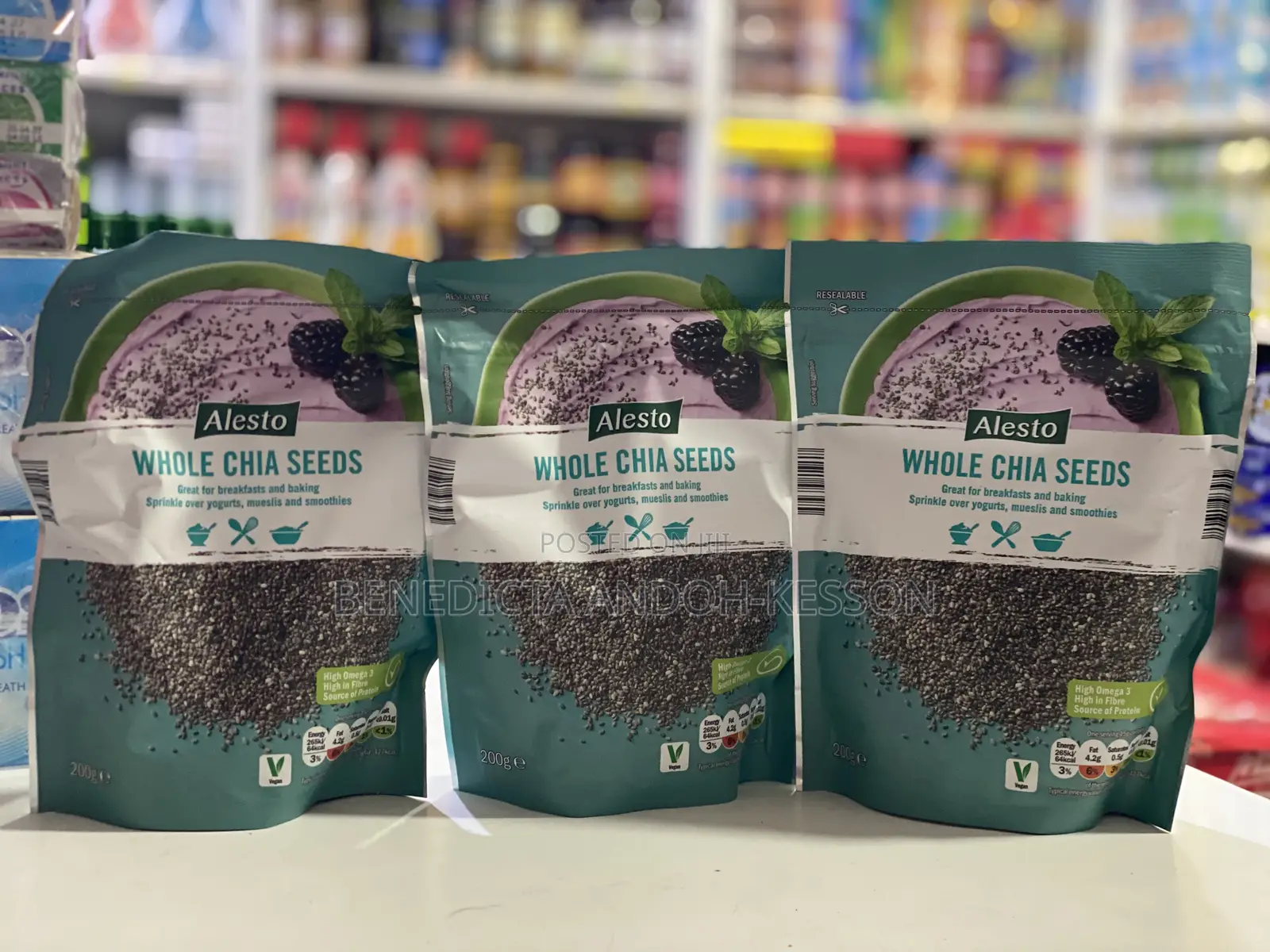 Alesto Whole Chia Seeds