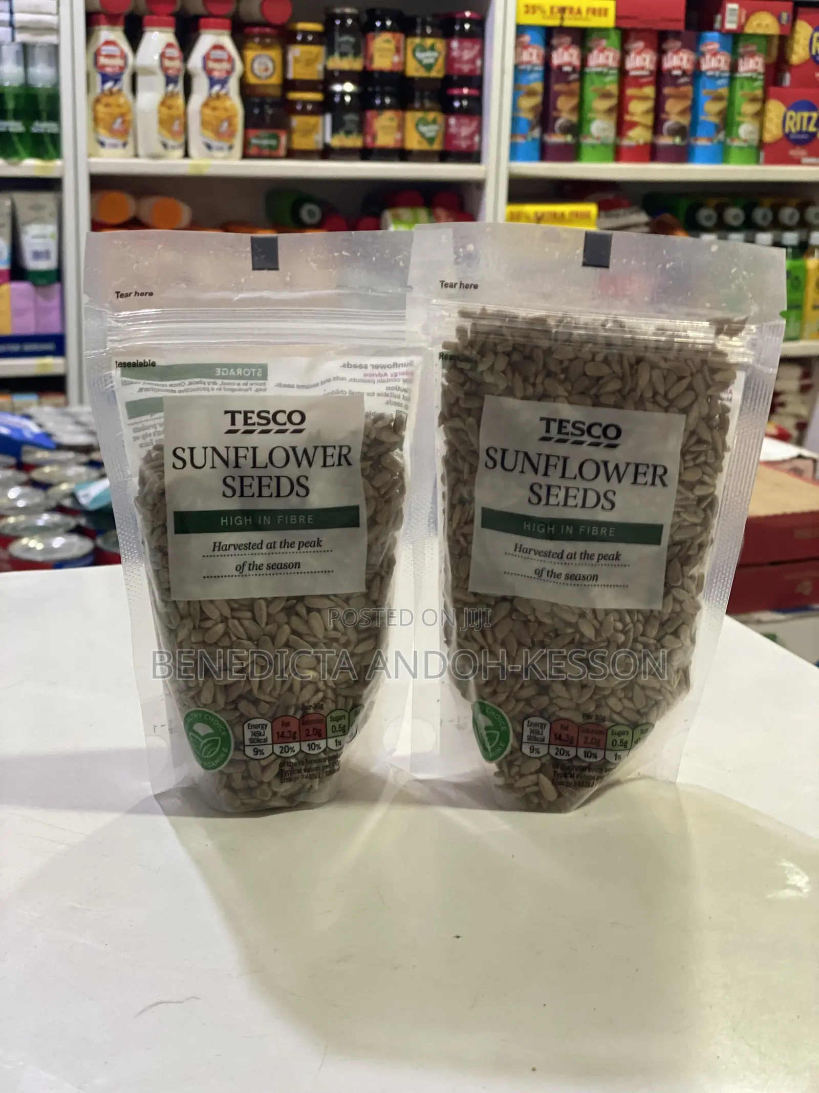 Tesco Sunflower Seeds 150g