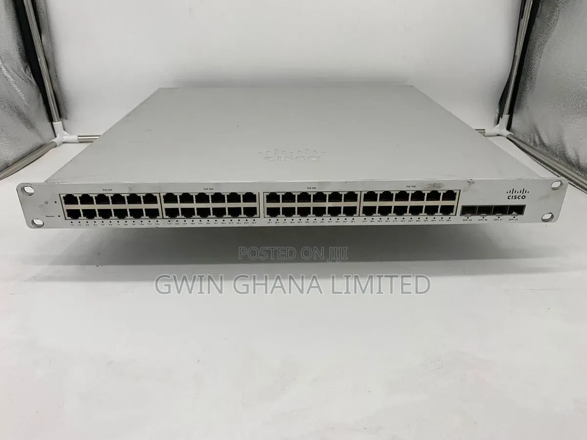 Cisco Meraki Ms320-48lp .48port Gigabit Poe+, 4x10gb Sfp.