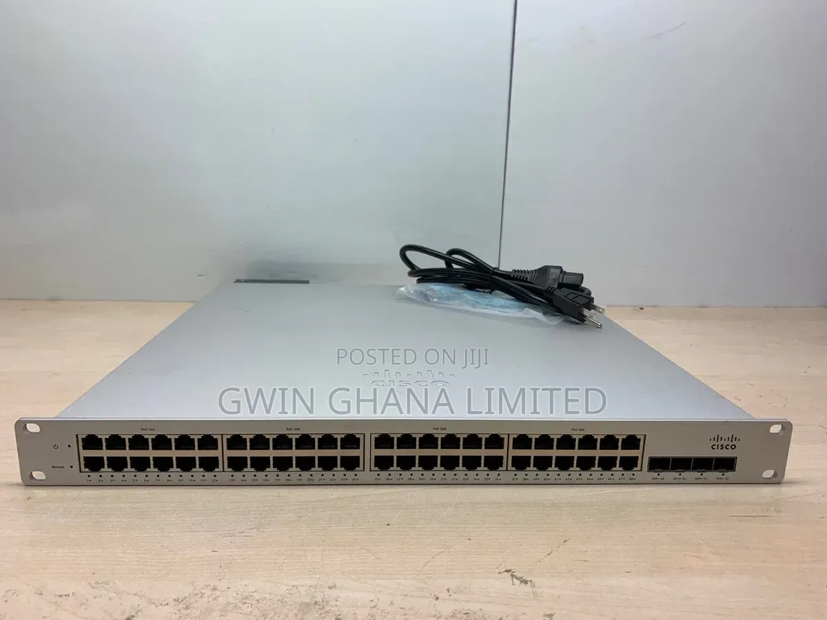 Cisco Meraki Ms320-48lp .48port Gigabit Poe+, 4x10gb Sfp.
