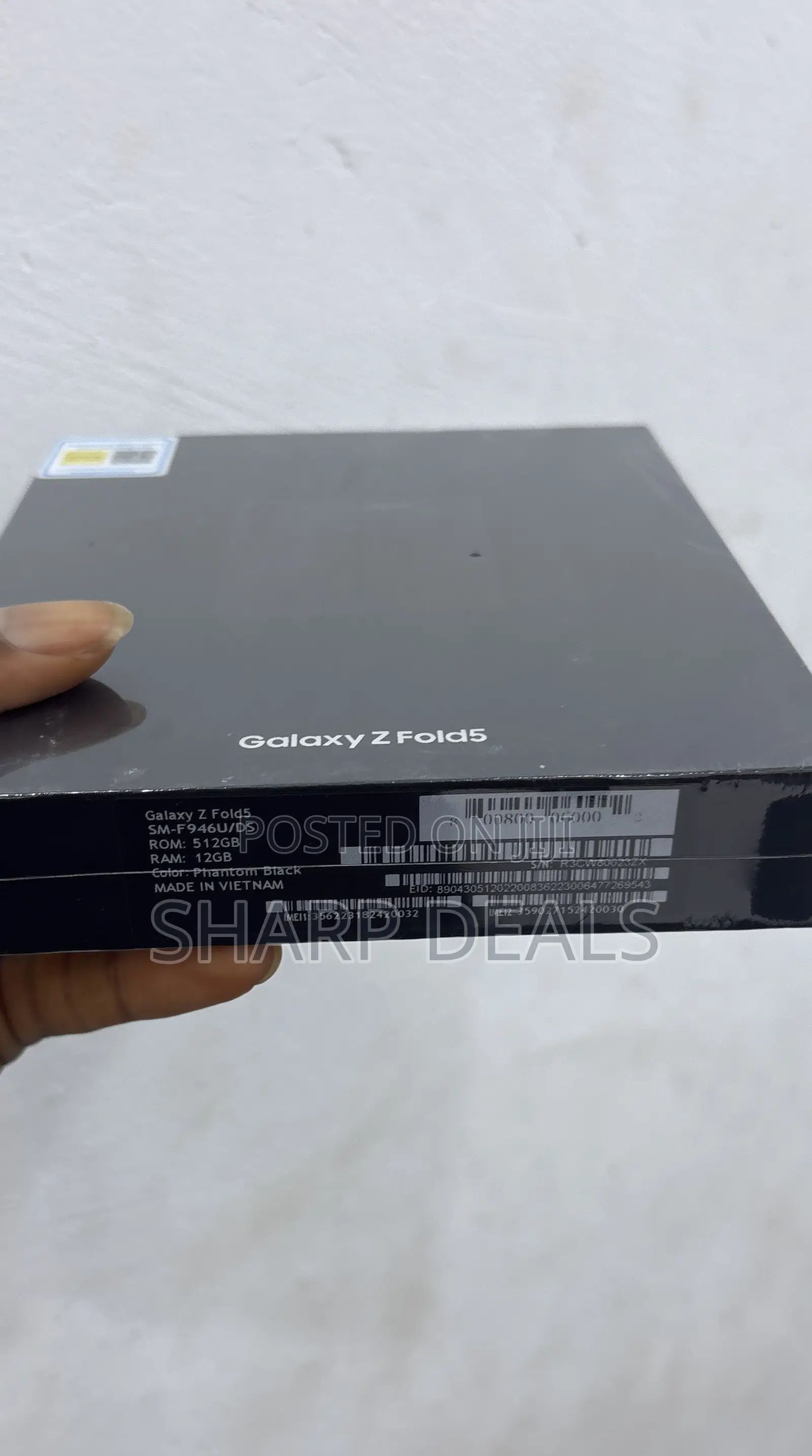 New Samsung Galaxy Z Fold 5 512 GB Black