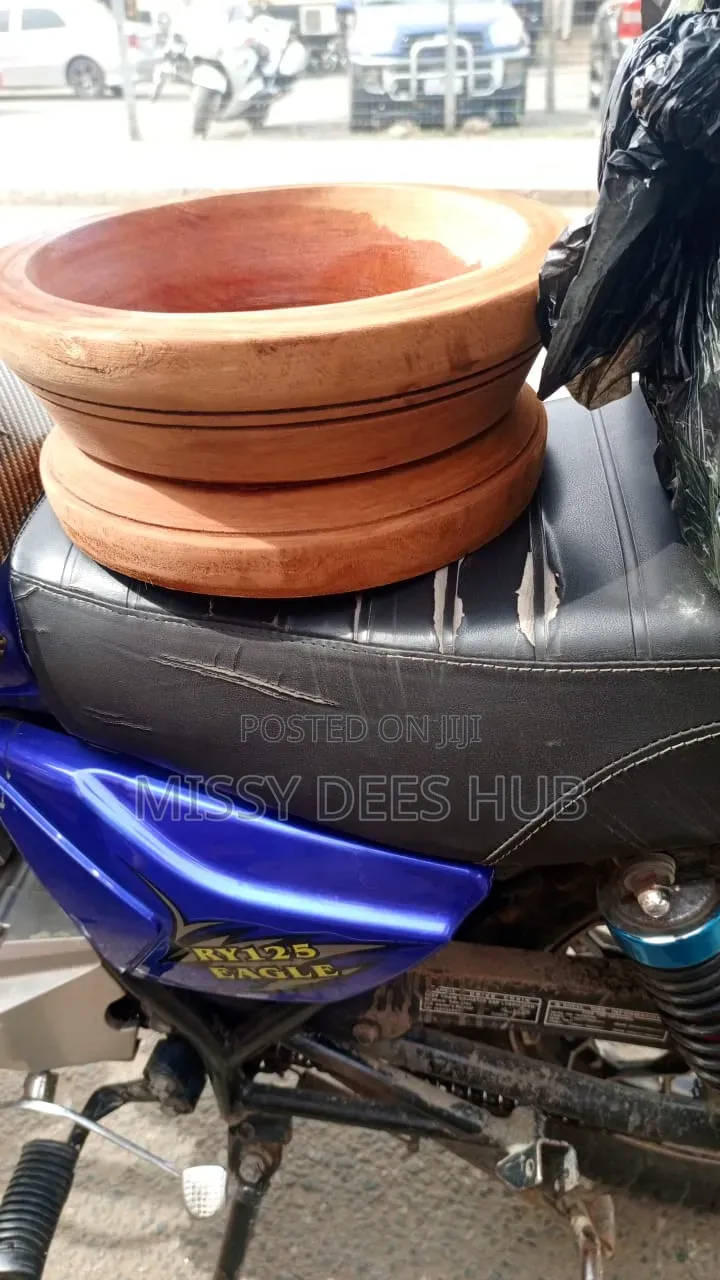 Medium Sized Fufu Mortar and Pestle